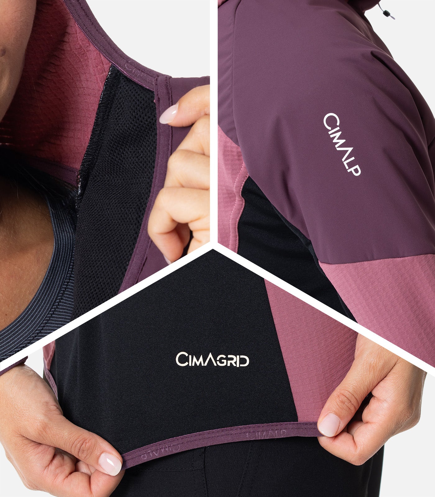 cimalp-bernina-2-f-veste-polaire-violet-rose-prim-loft image 5