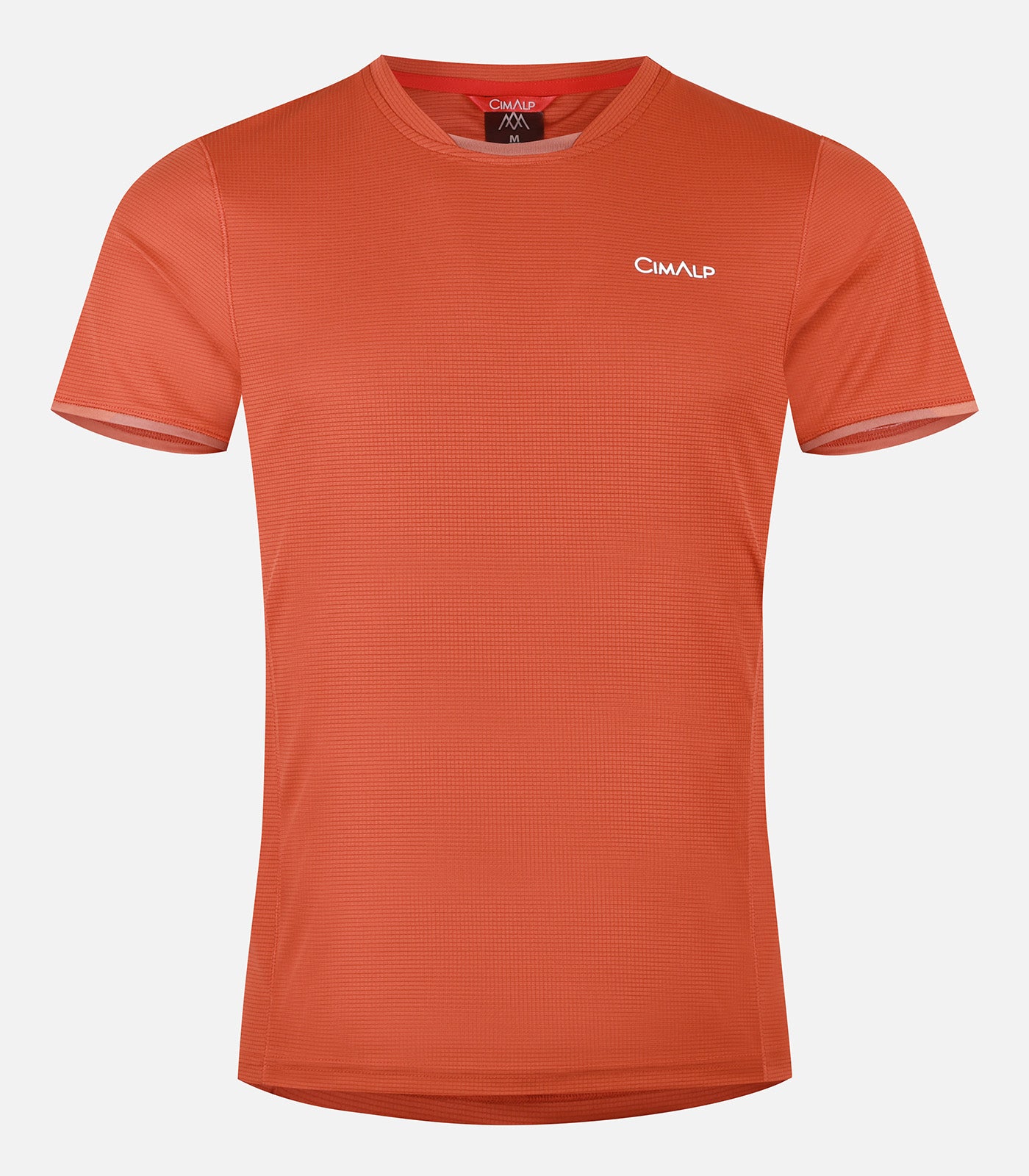 cimalp-bauges-3-h-t-shirt-trail-rouge-respirant image 2
