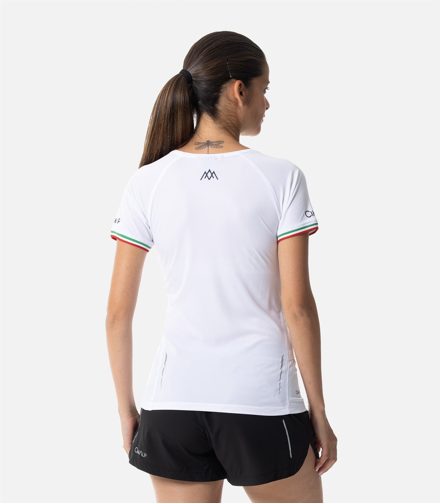 cimalp-italian-montagnard-f-t-shirt-trail-femme-blanc-75g image 4