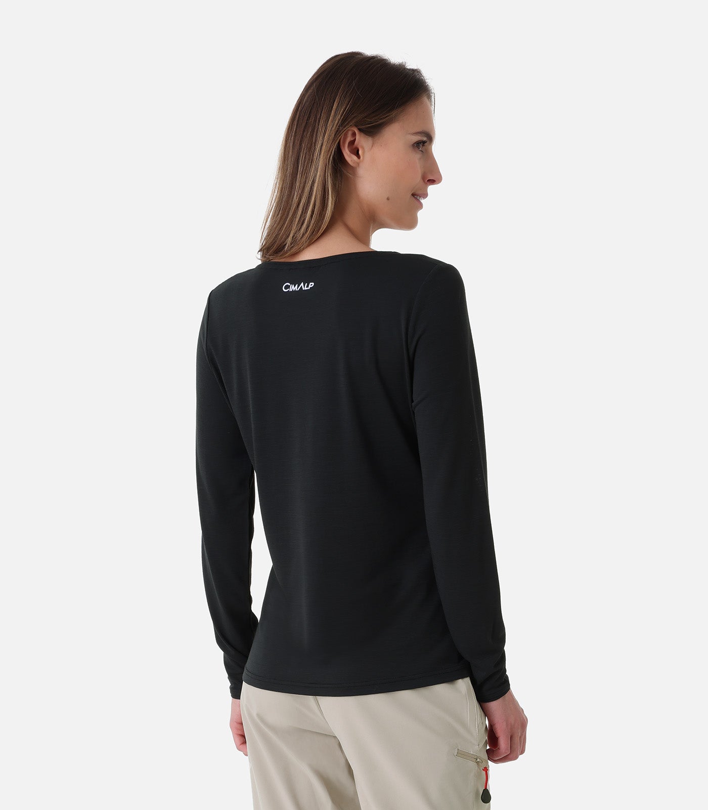 cimalp-aspres-4-f-t-shirt-rando-femme-bleu-m-respirant image 4