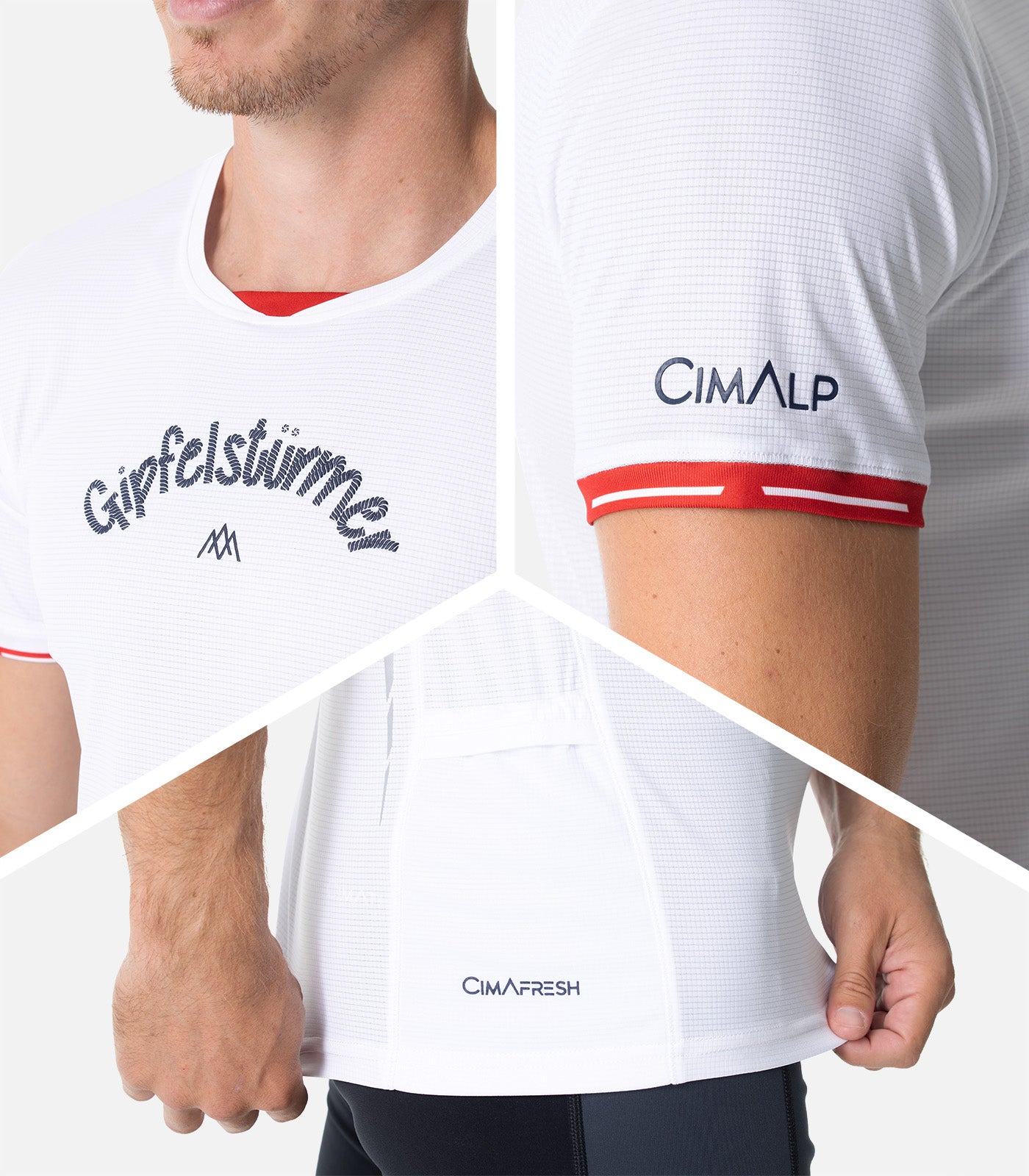 cimalp-german-montagnard-h-t-shirt-trail-homme-blanc-100g image 5