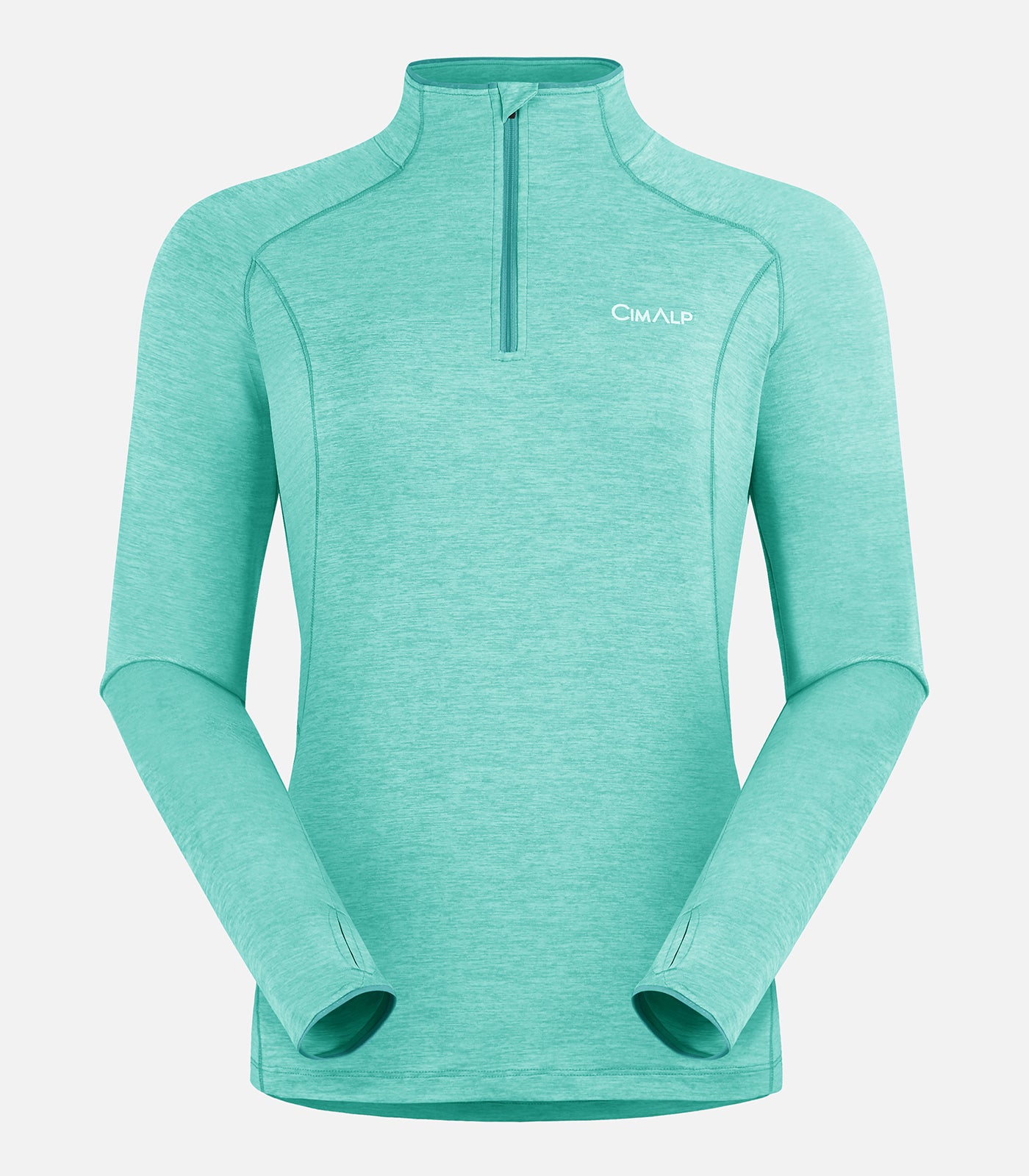 cimalp-gelas-f-t-shirt-rando-femme-turquoise-thermique image 8