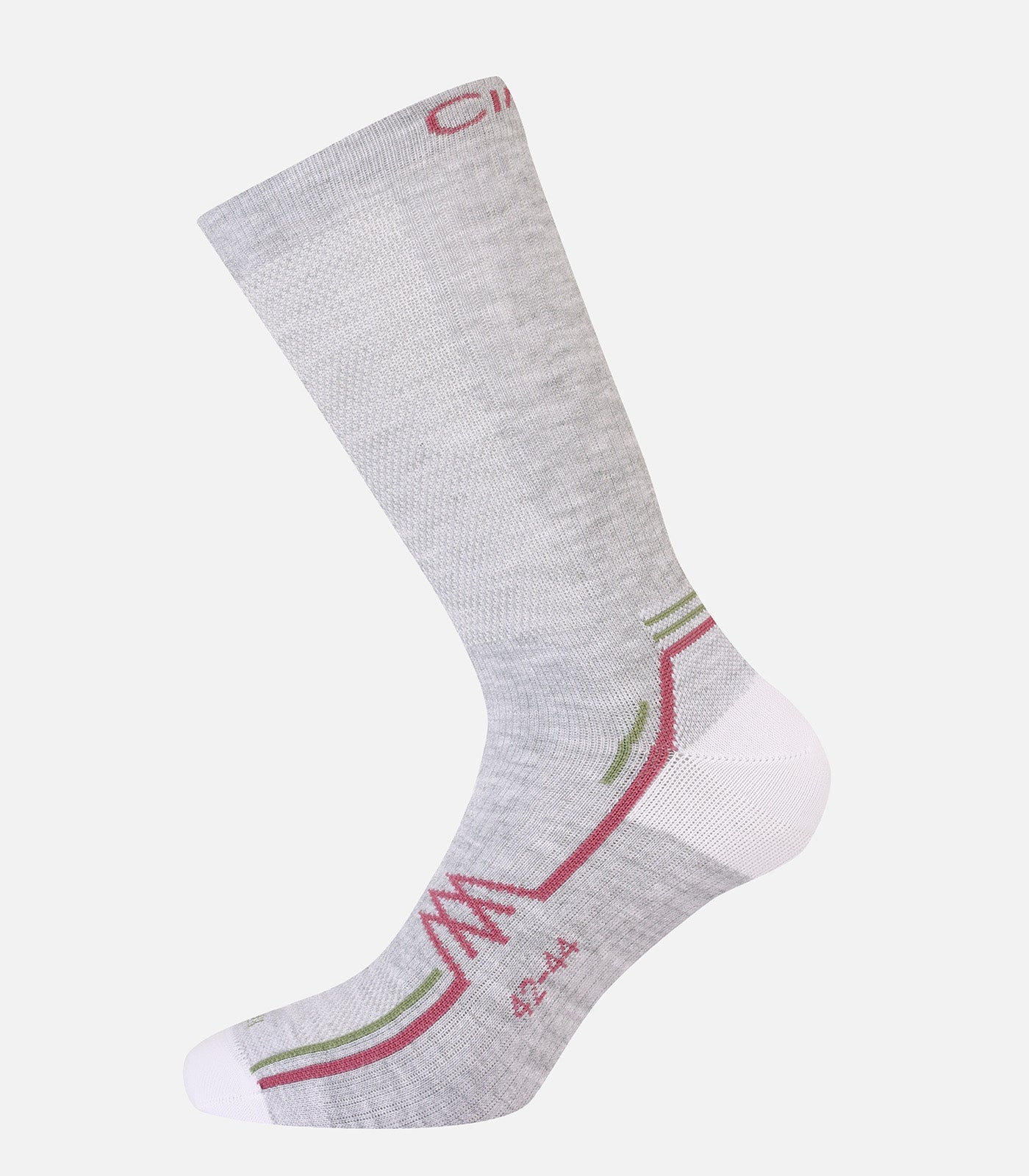 cimalp-run-light-3-chaussettes-trail-gris-coolmax-cordura image 8