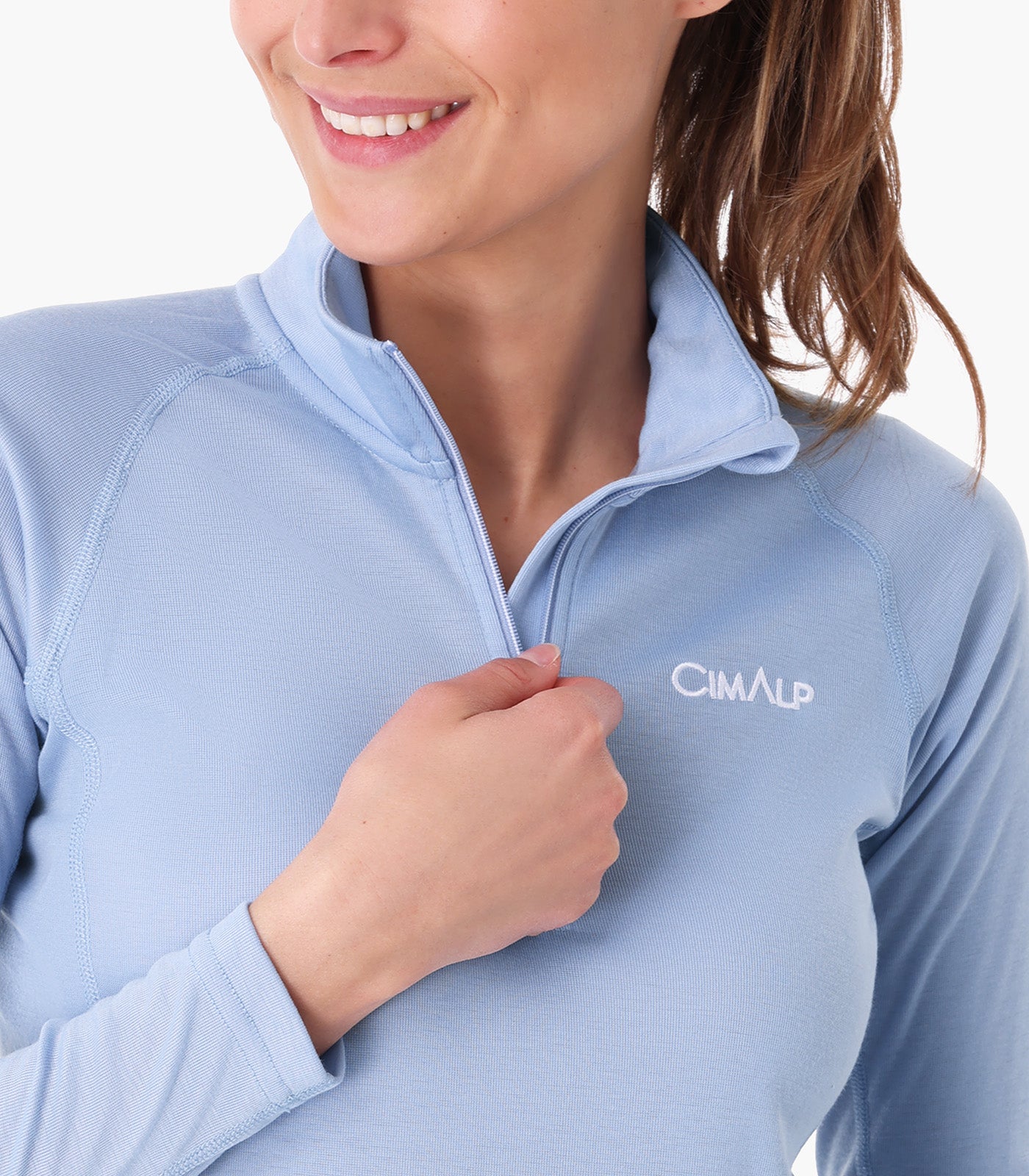 cimalp-warm-zip-5-f-haut-thermique-noir-demi-zip image 6