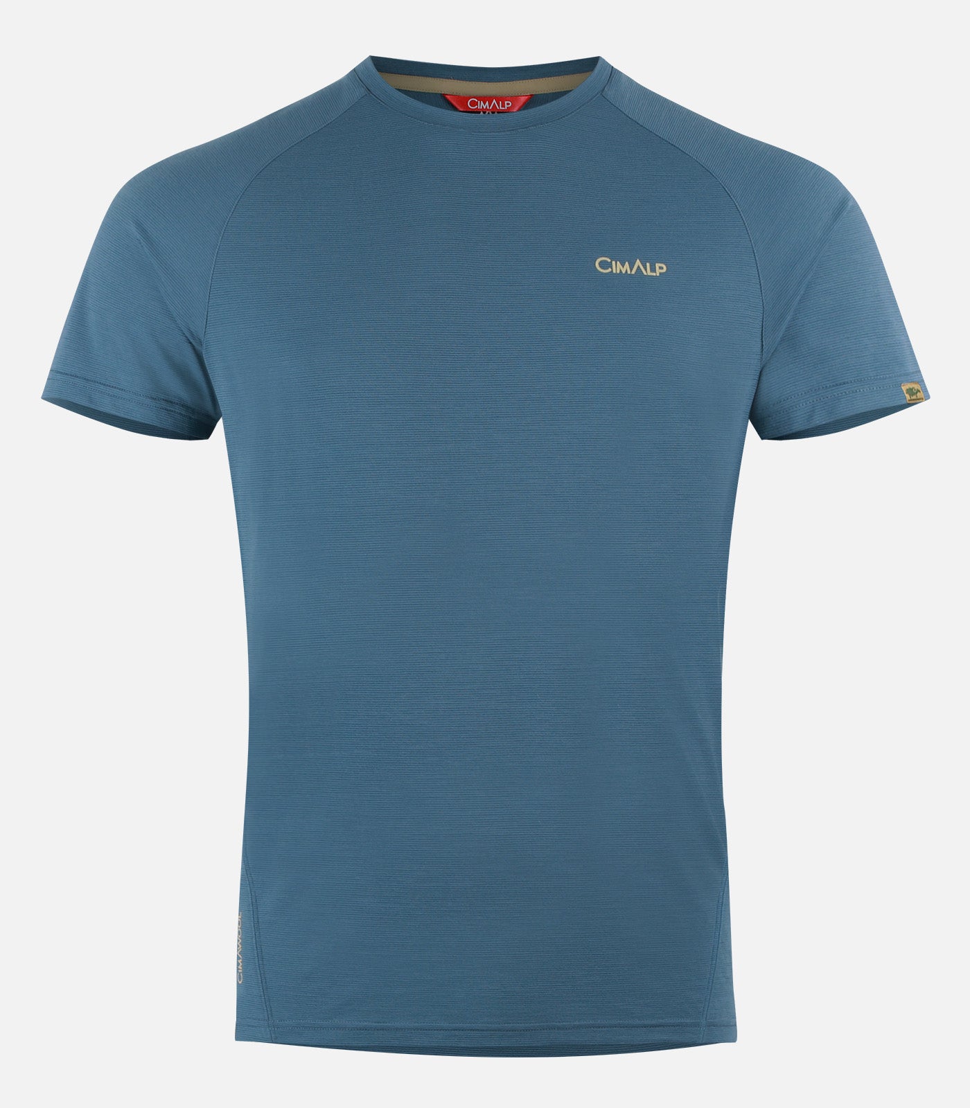 cimalp-clapier-3-h-t-shirt-randonn-e-homme-bleu-m-rinos-respirant image 2