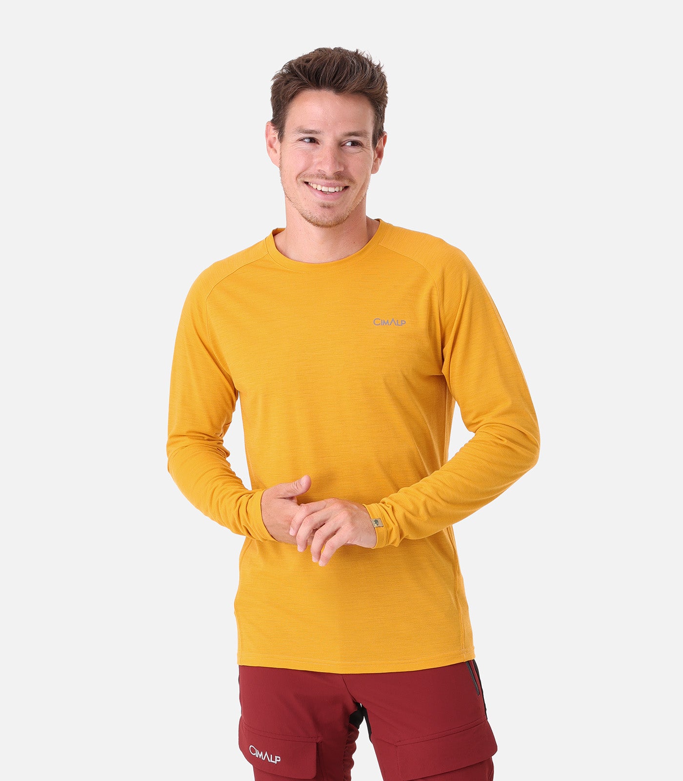 cimalp-charvin-3-h-t-shirt-randonn-e-homme-rouge-m-rinos image 7