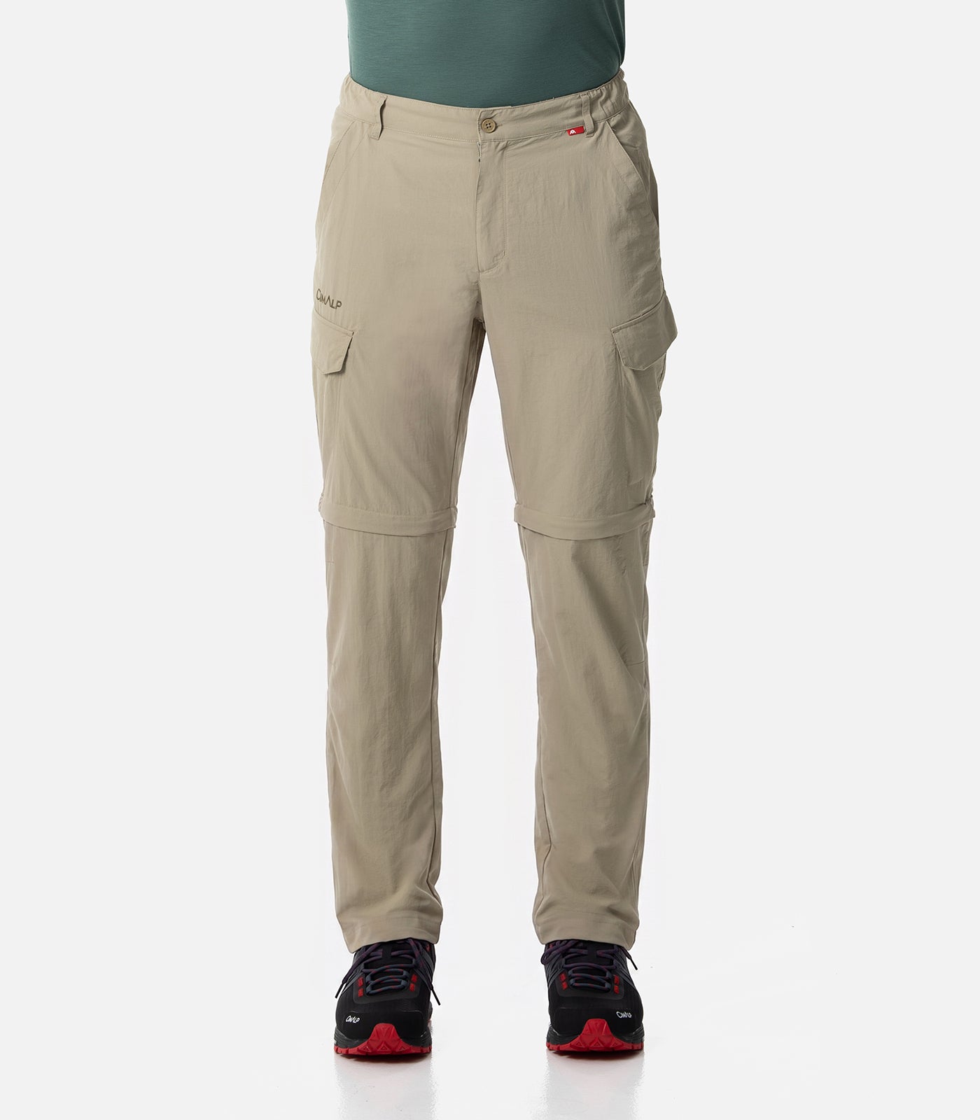 cimalp-katmandou-3-h-pantalon-rando-homme-beige-2-en-1 image 1