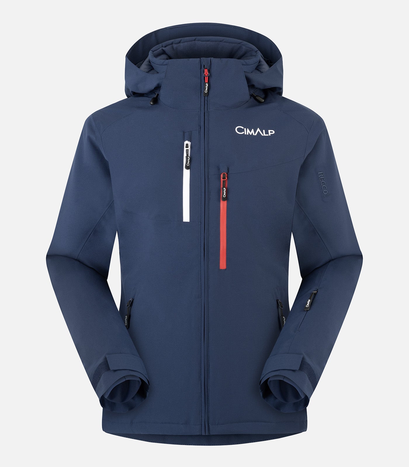 cimalp-oisans-3-f-veste-ski-femme-chaude-imperm-able-rouge image 2