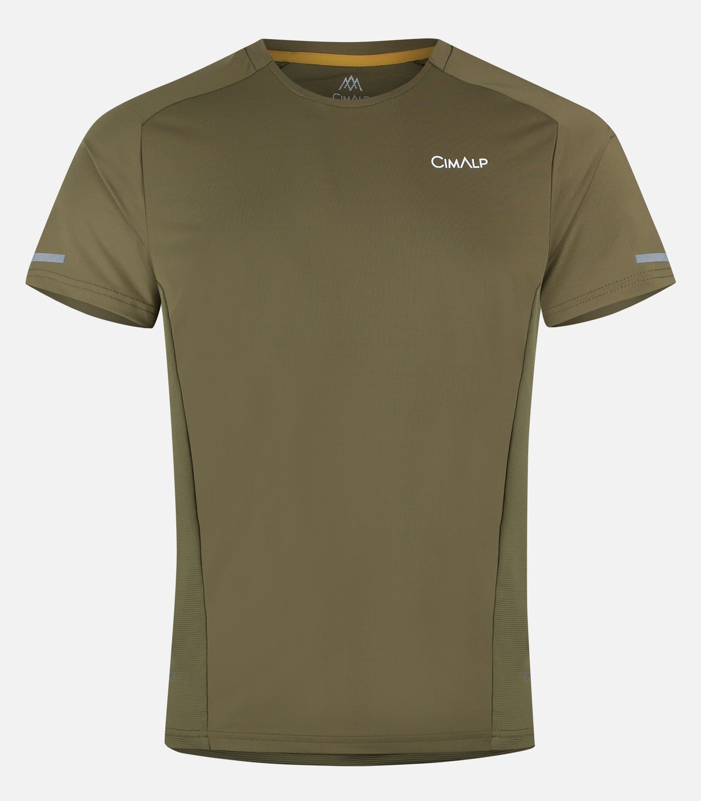 cimalp-denali-h-t-shirt-randonn-e-homme-olive-respirant image 2