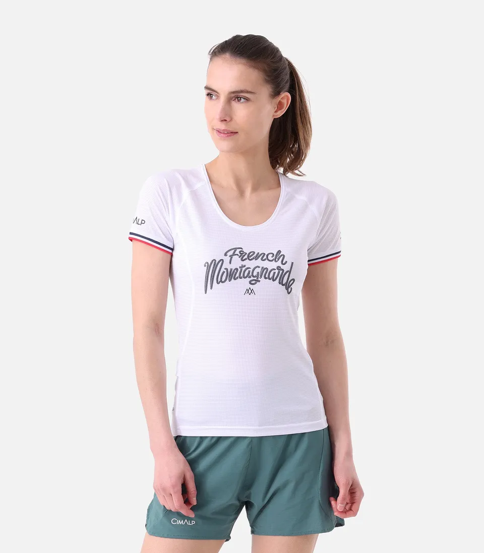 cimalp-la-fran-aise-2-f-t-shirt-trail-femme-rose-l-ger image 1