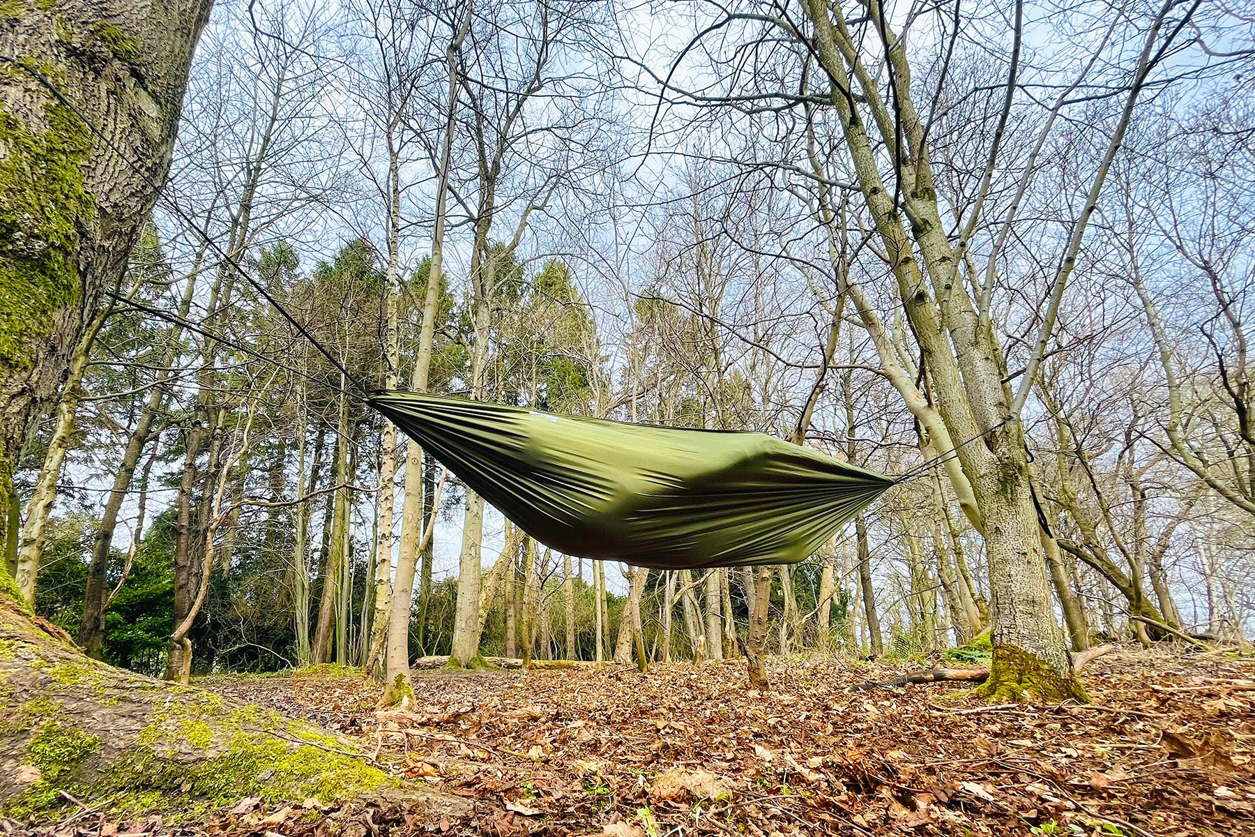 dd-recycled-camping-hamac-olive-double-couche-recycl image 5