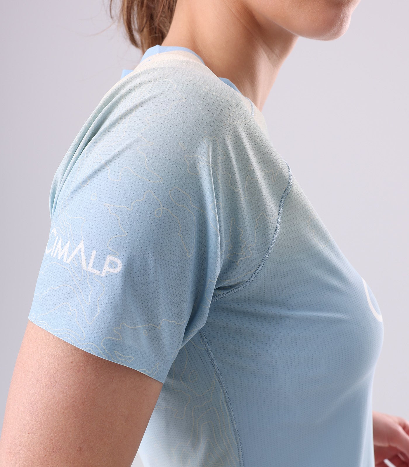 cimalp-team-4-f-t-shirt-trail-femme-bleu-gris image 7