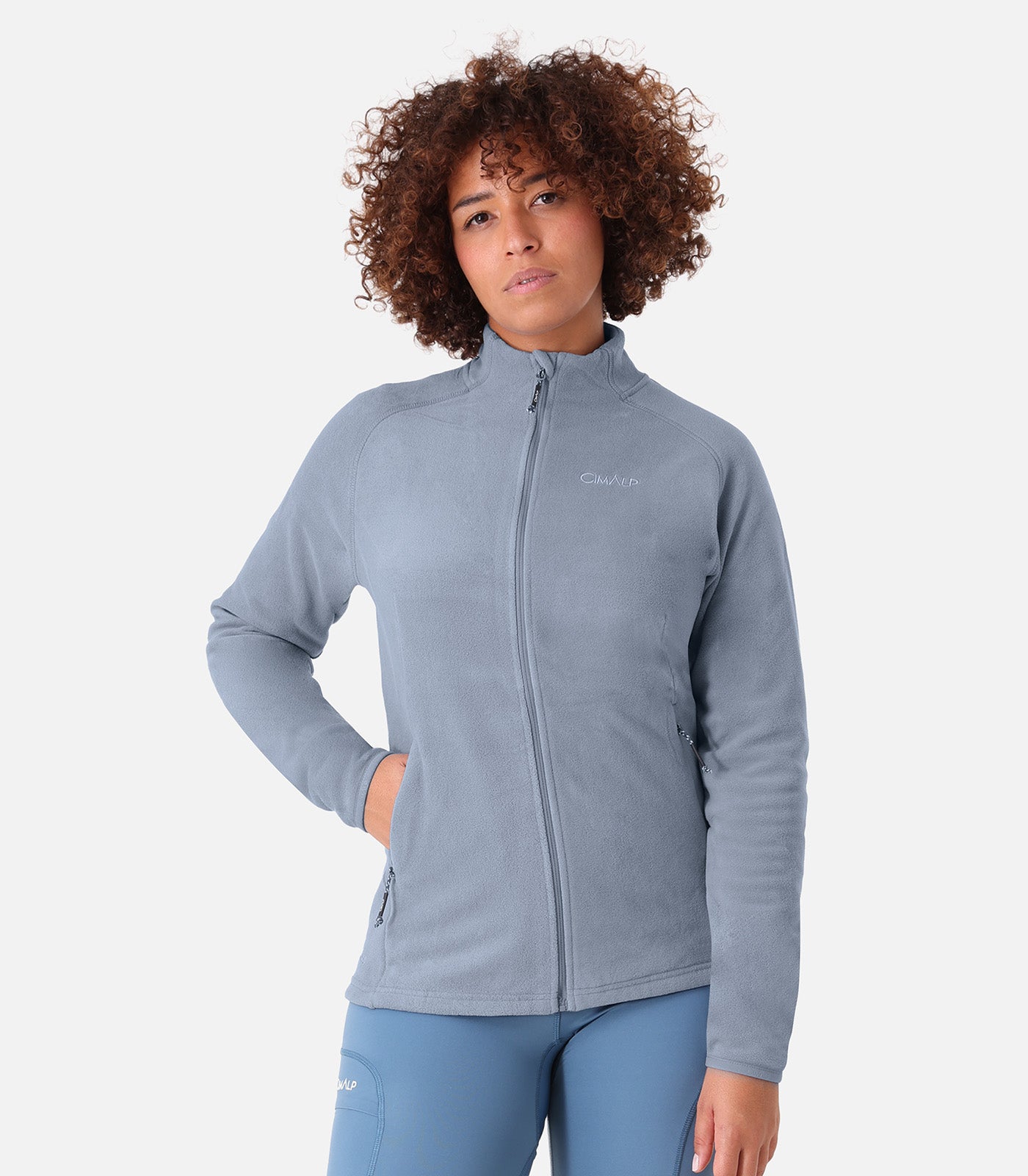 cimalp-freeze-5-polaire-femme-bleu-polyester-recycl image 1