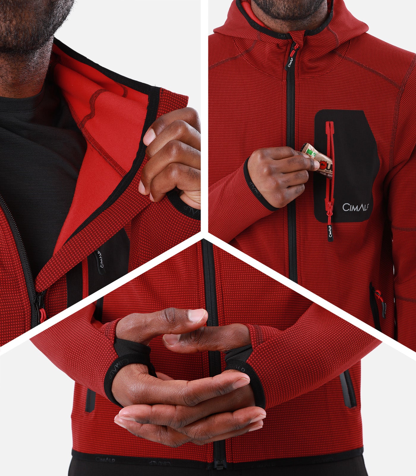 cimalp-jorasse-2-h-veste-polaire-homme-rouge-chaude image 5