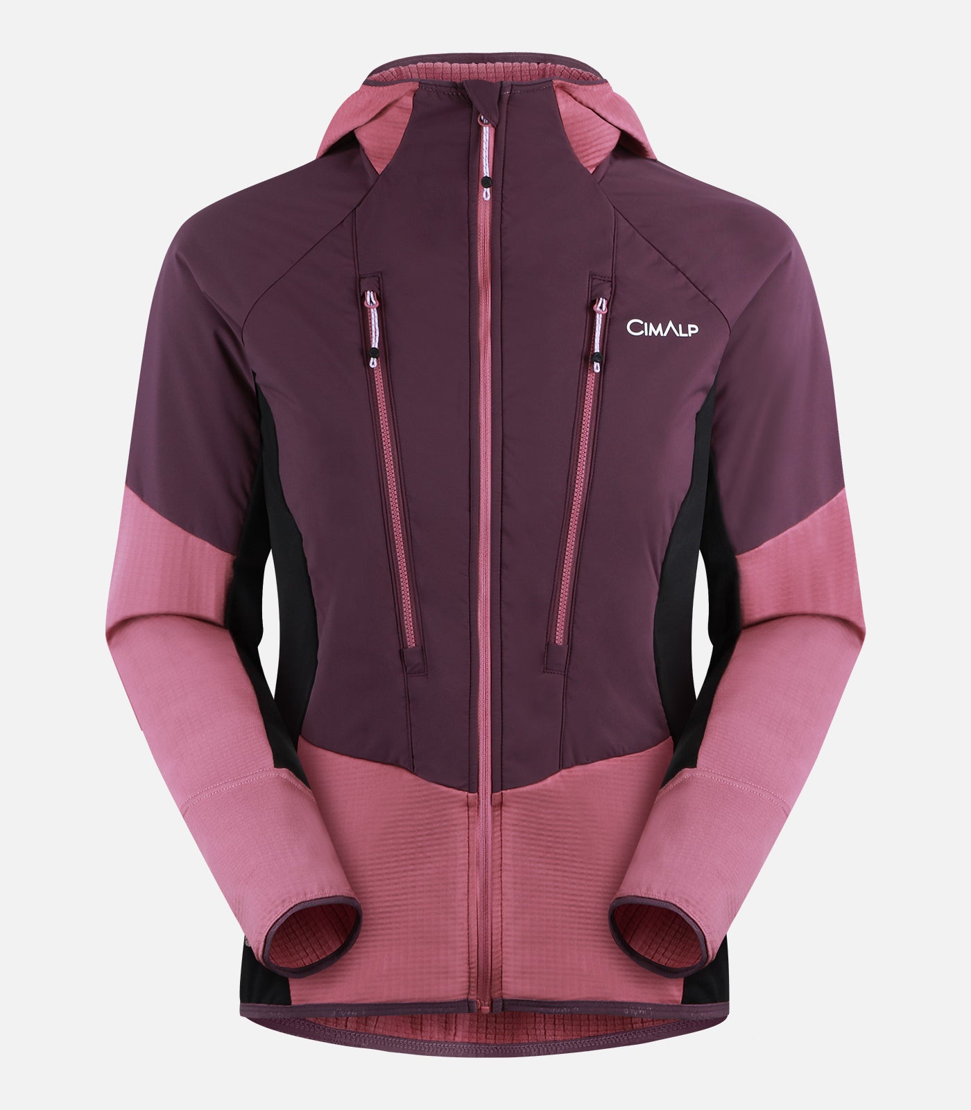 cimalp-bernina-2-f-veste-polaire-violet-rose-prim-loft image 2