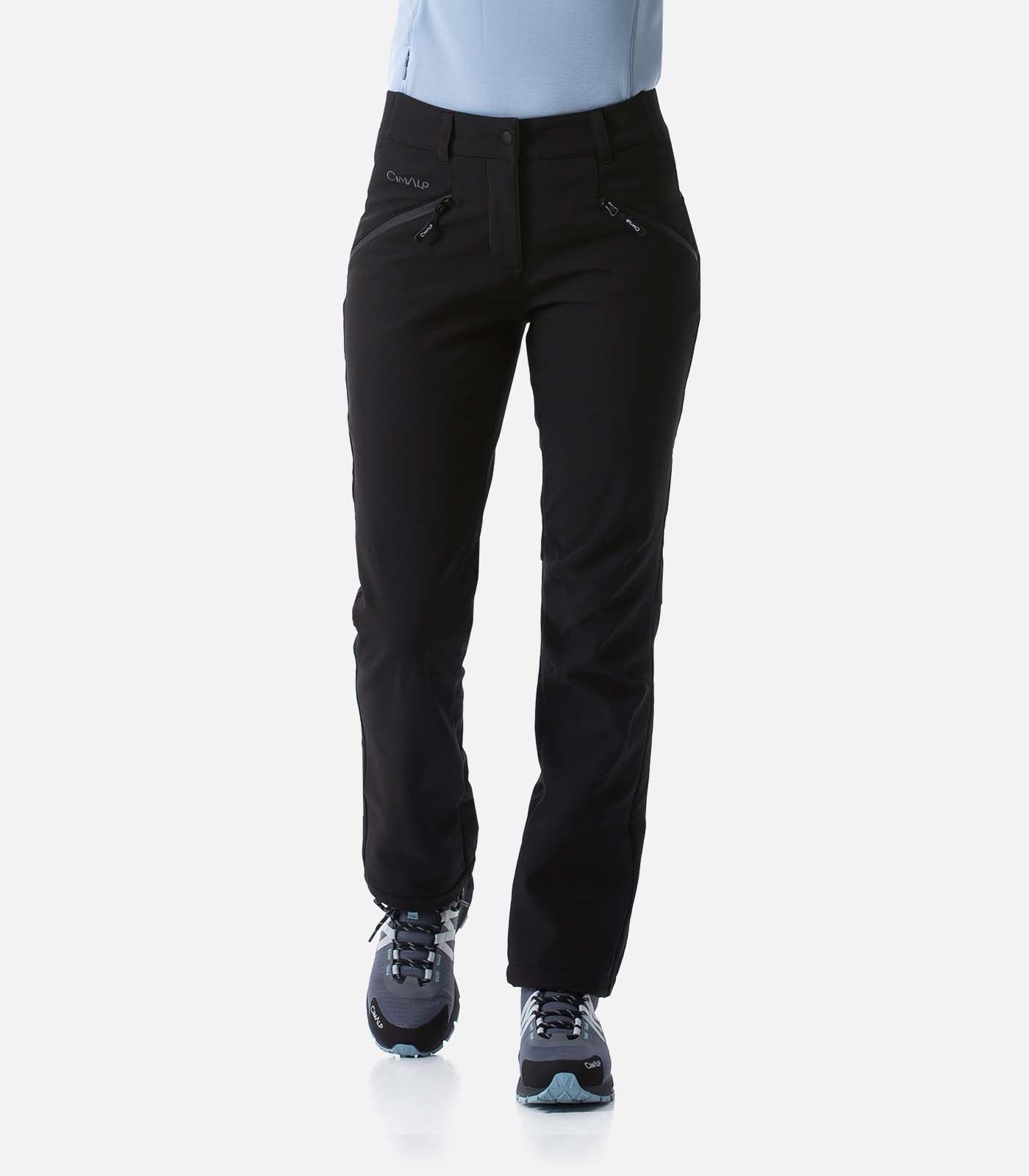 cimalp-quebec-court-2-f-pantalon-softshell-femme-noir-chaud image 1