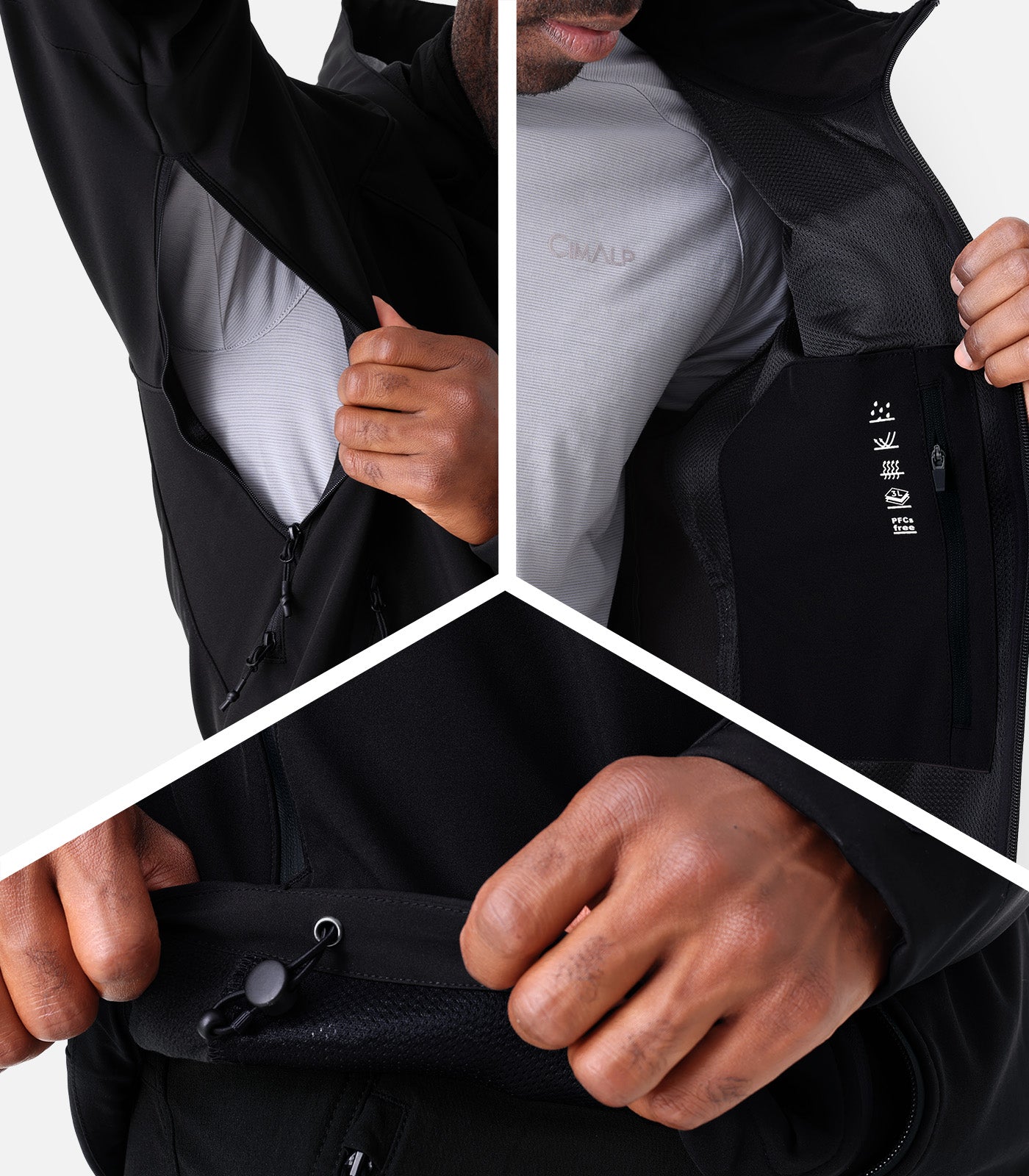 cimalp-dynamic-7-h-veste-softshell-homme-kaki image 5