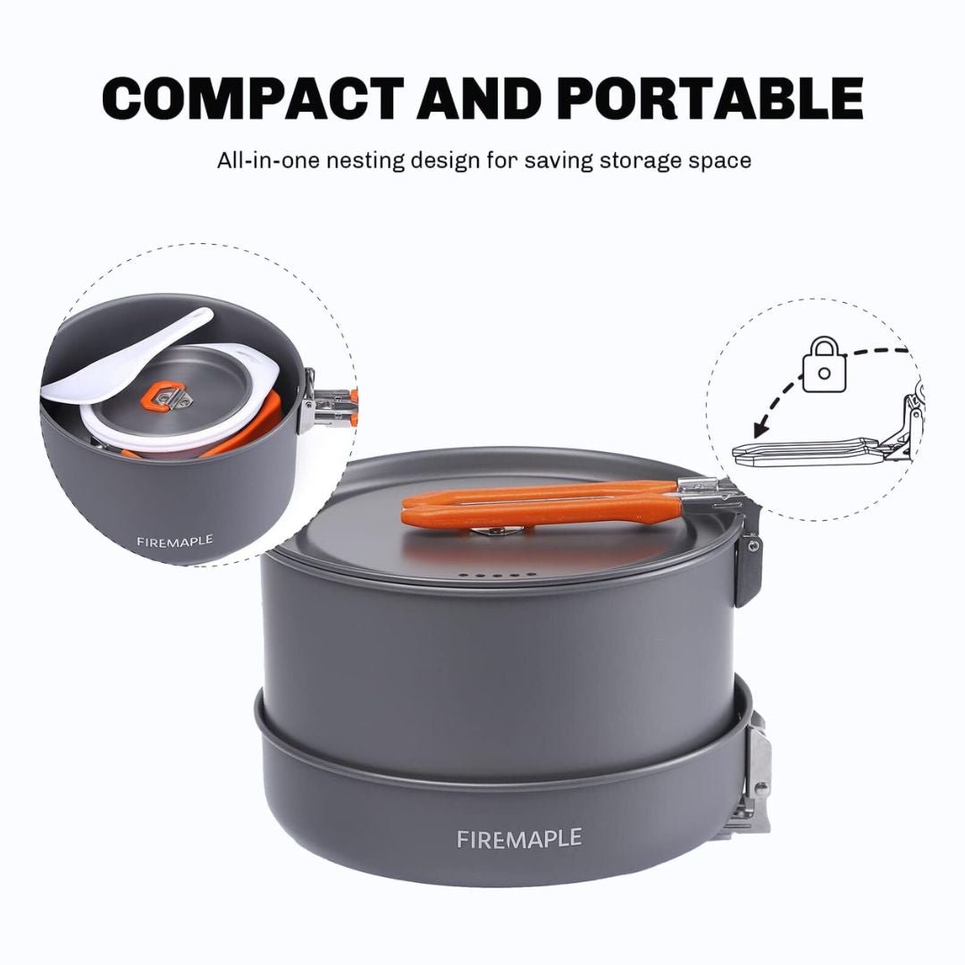 firemaple-feast-4-popote-camping-alu-orange-3-4-pers image 5