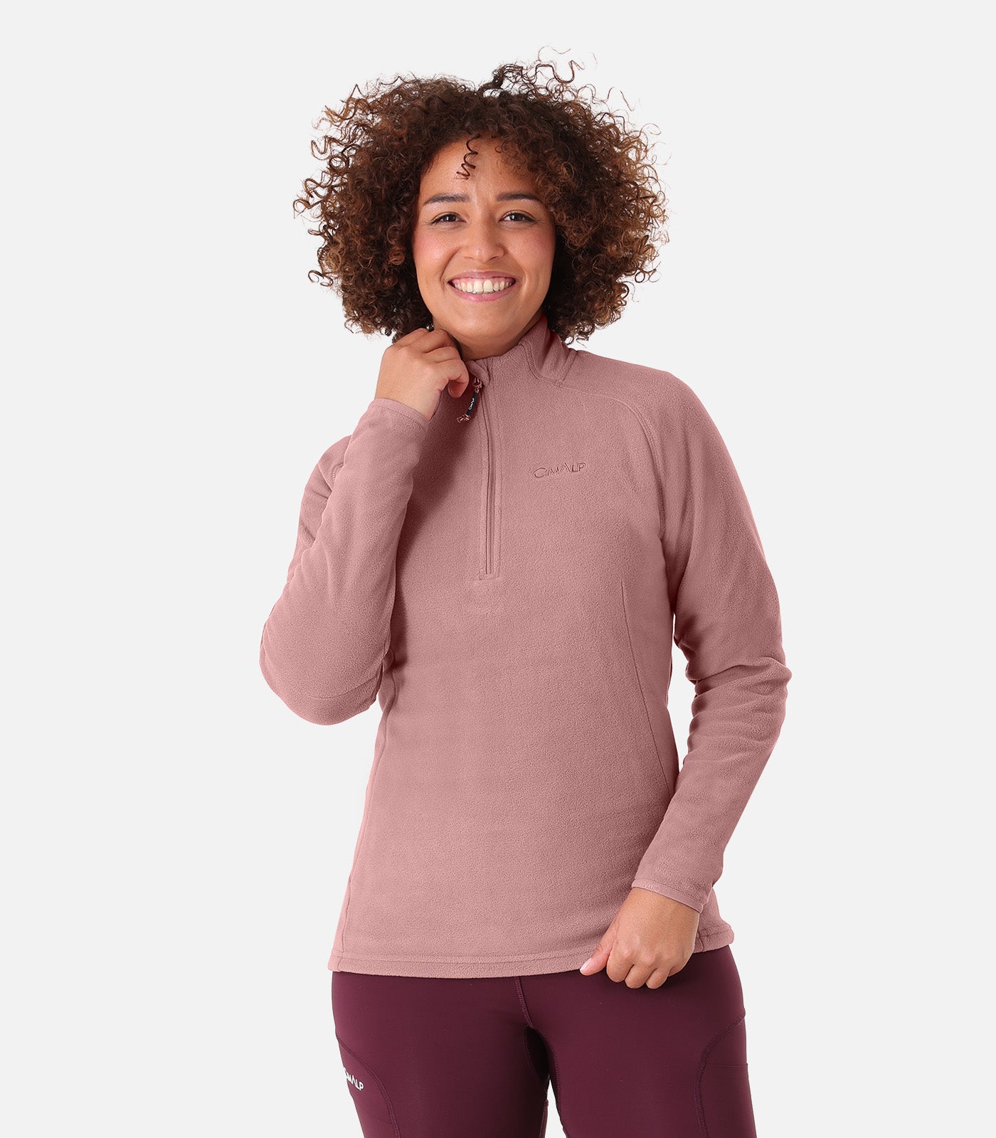 cimalp-alaska-5-f-veste-polaire-femme-vert-canard-recycl-e image 7