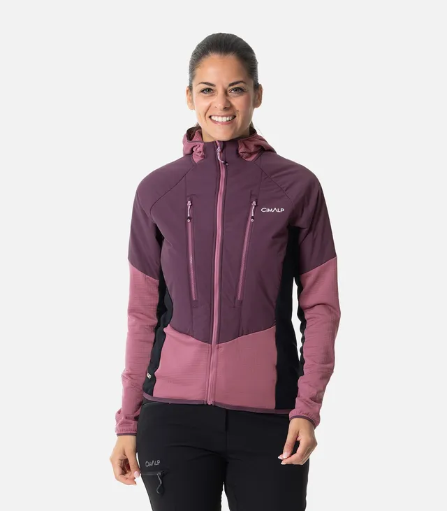 cimalp-bernina-2-f-veste-polaire-violet-rose-prim-loft image 1