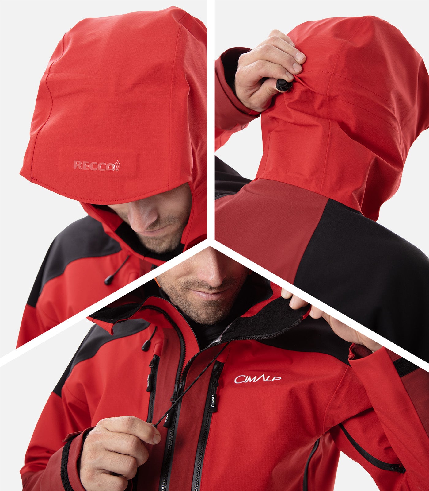 cimalp-guide-pro-h-veste-alpinisme-homme-rouge image 5