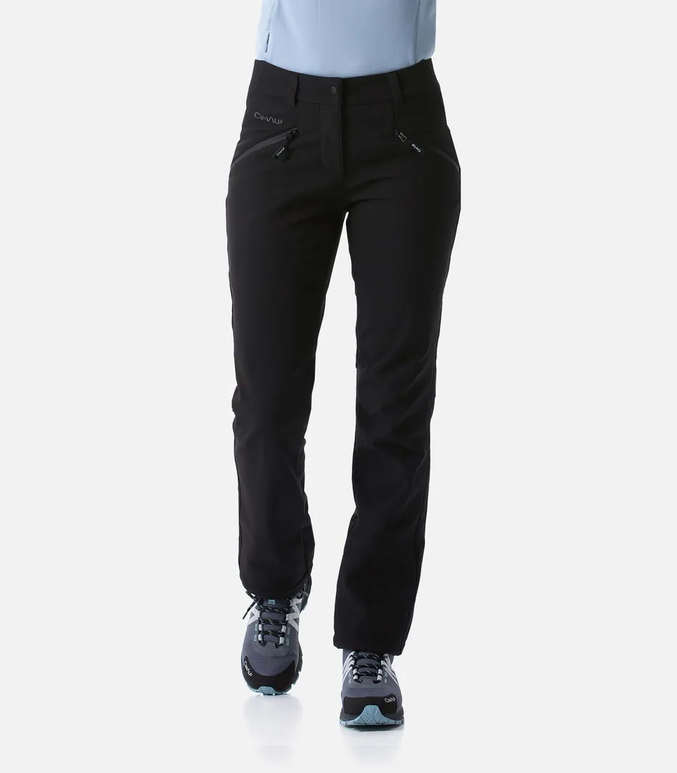 cimalp-quebec-court-2-f-pantalon-softshell-femme-noir-chaud image 1