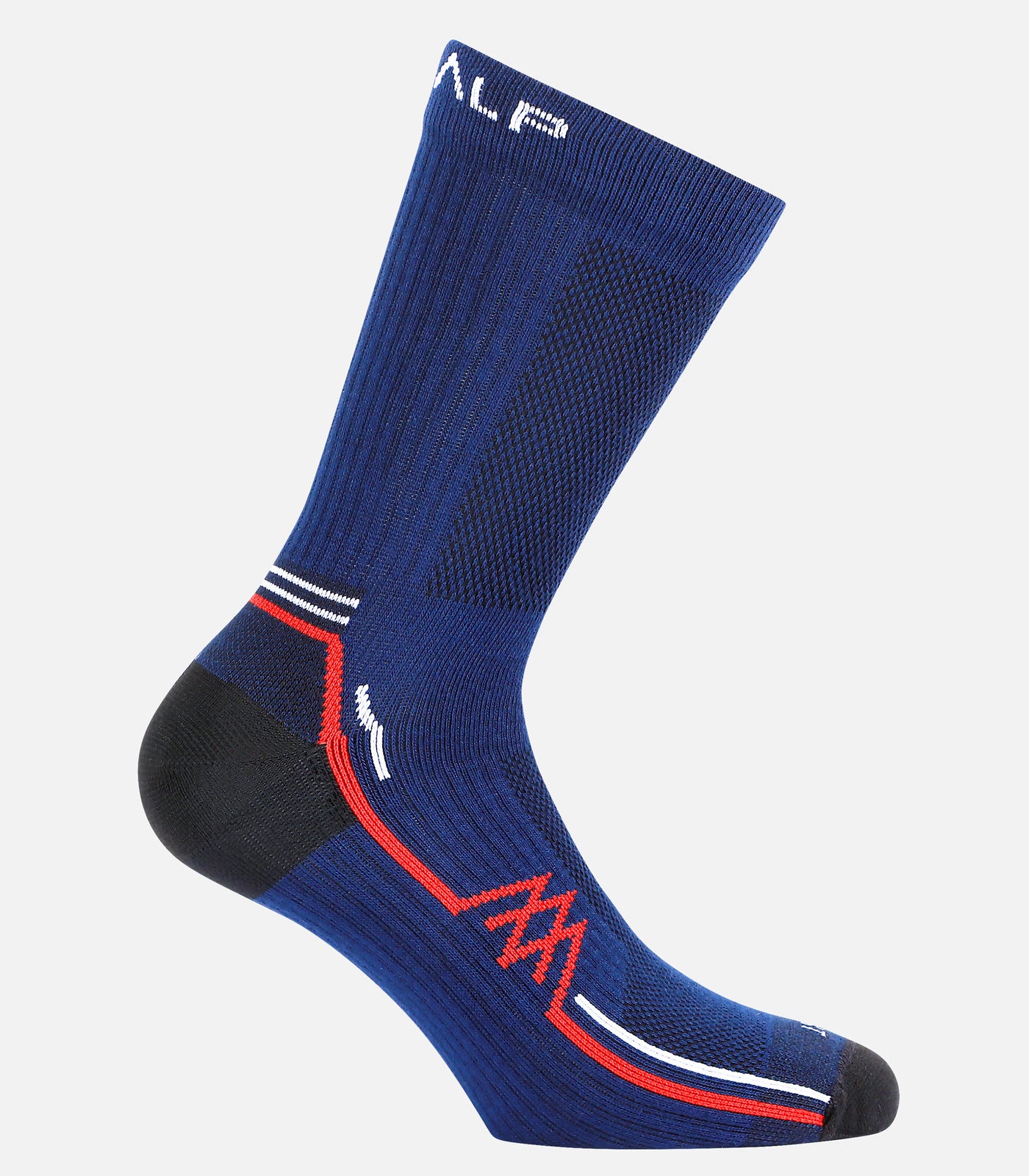 cimalp-run-light-french-montagnard-chaussettes-trail-bleu-39-41 image 2