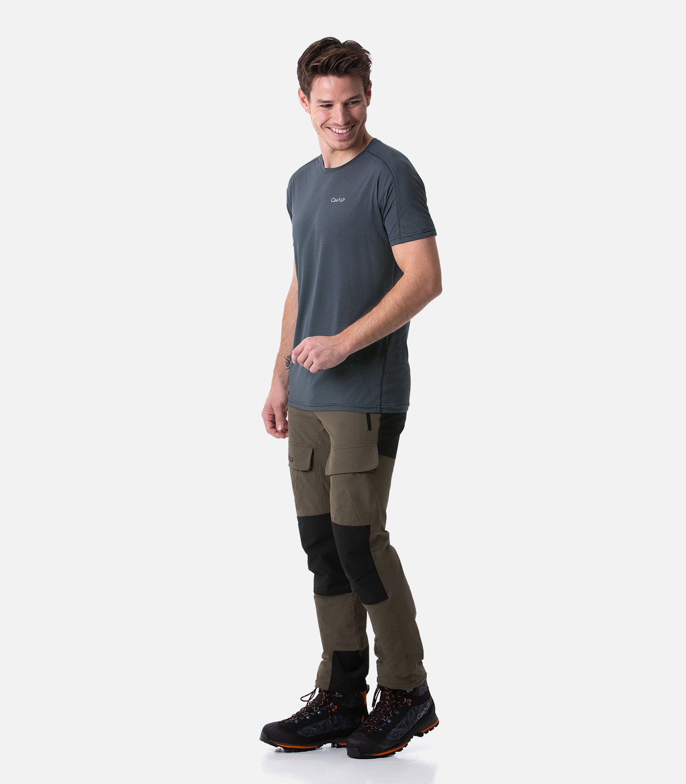 cimalp-eiger-2-h-t-shirt-trail-homme-vert-canard-upf40 image 3