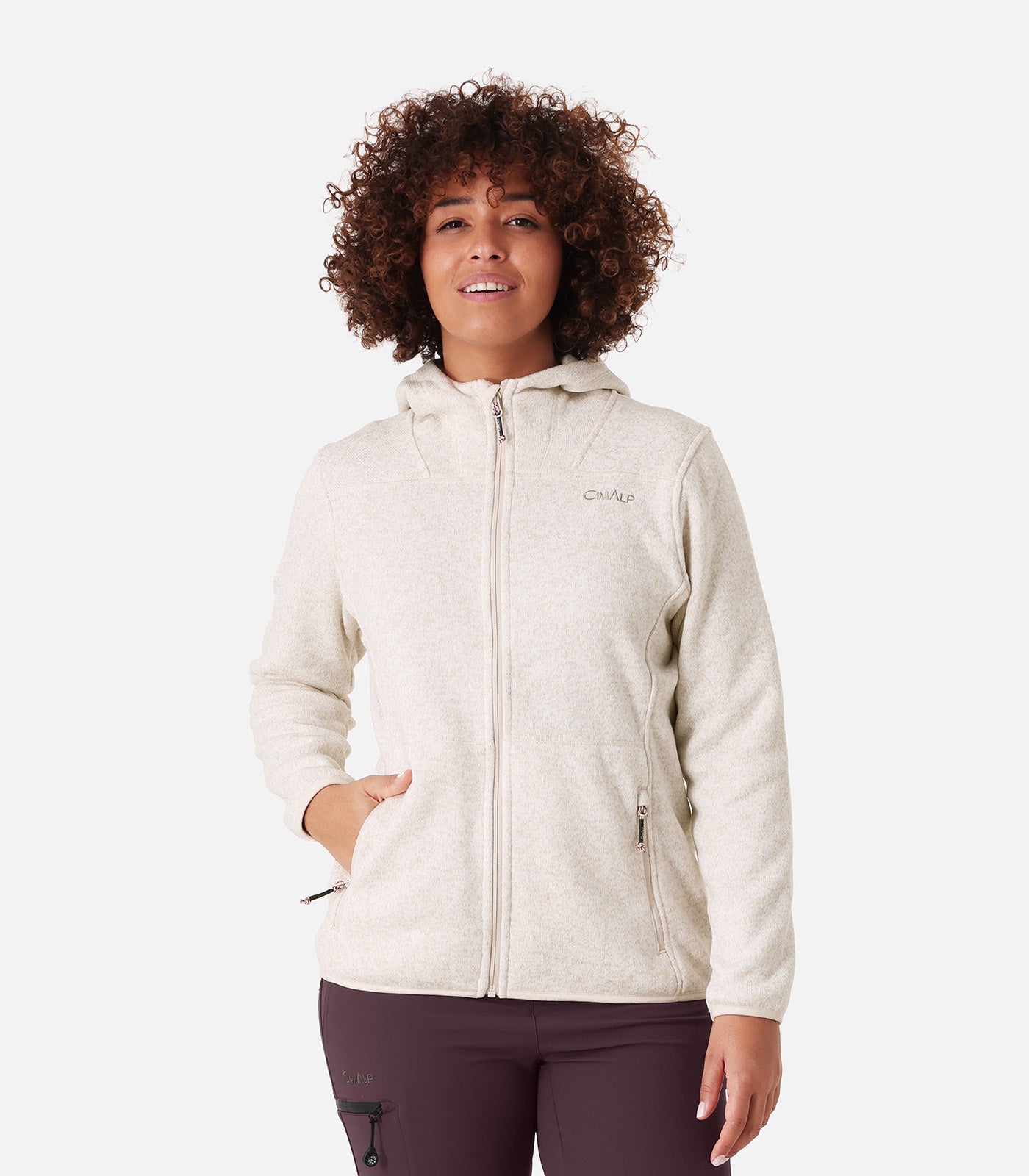 cimalp-veymont-4-f-polaire-femme-prune-capuche-recycl-e image 7