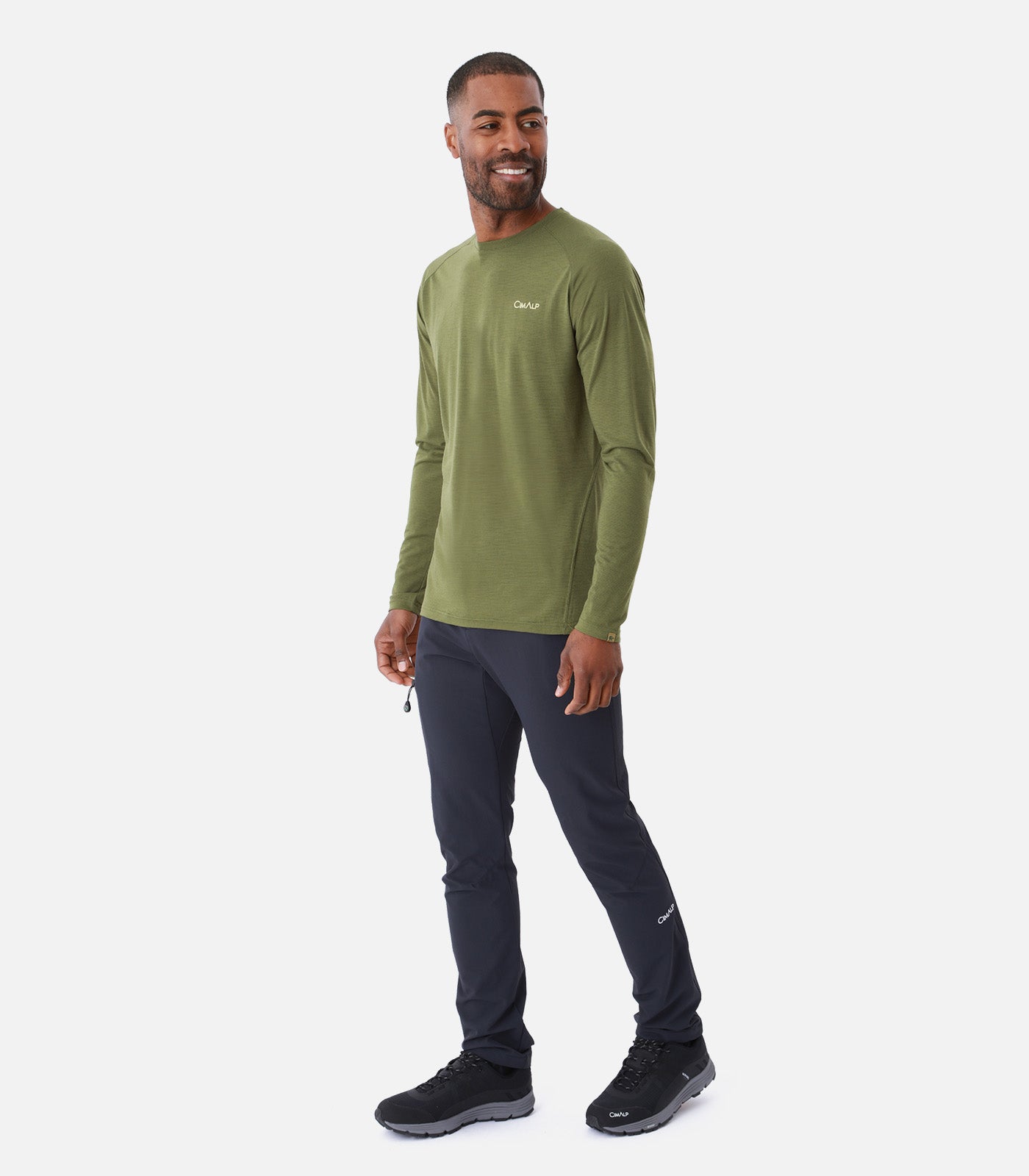 cimalp-charvin-3-h-t-shirt-rando-bordeaux-respirant image 3