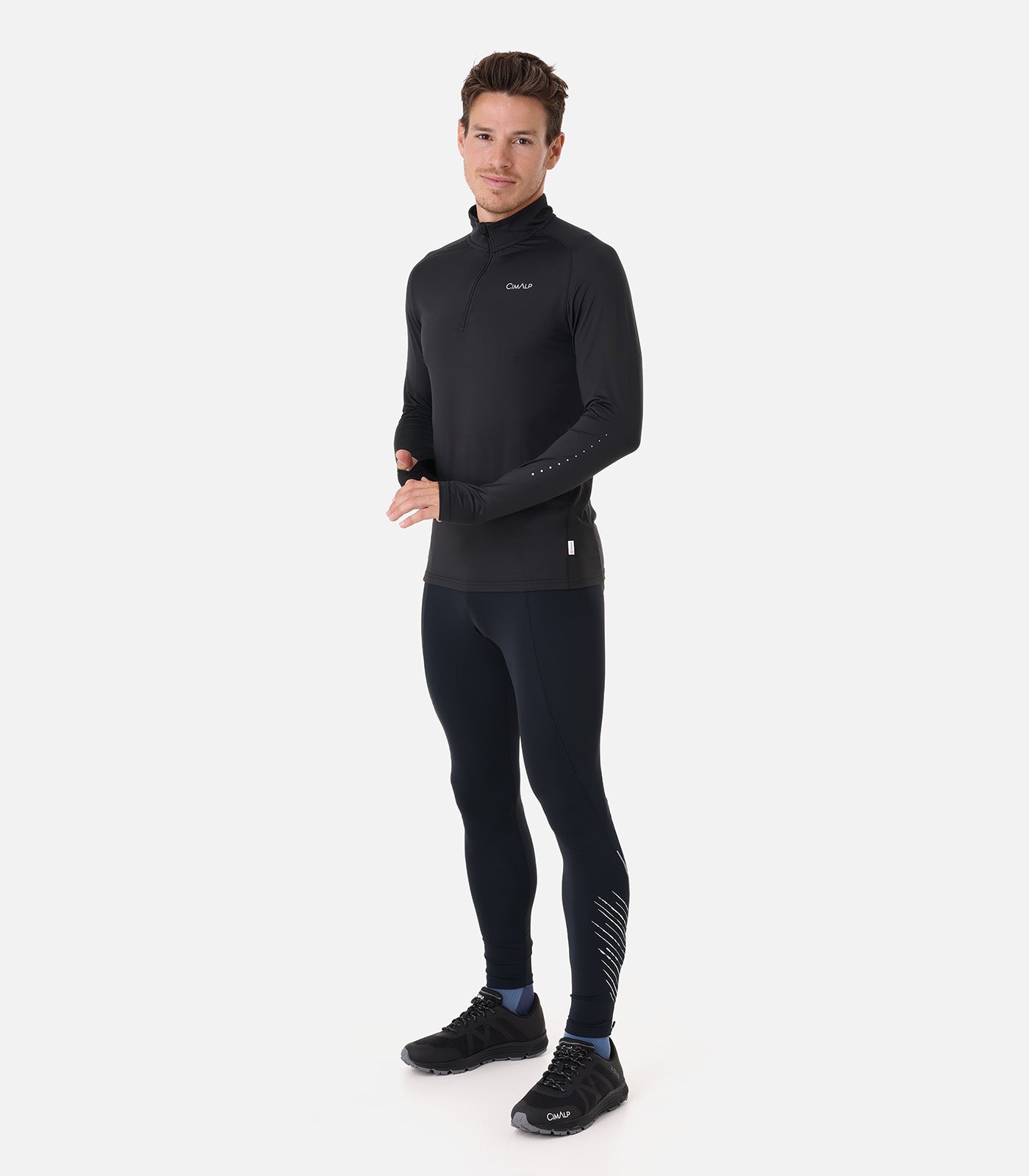 cimalp-argenti-res-h-t-shirt-trail-homme-noir-thermique image 3