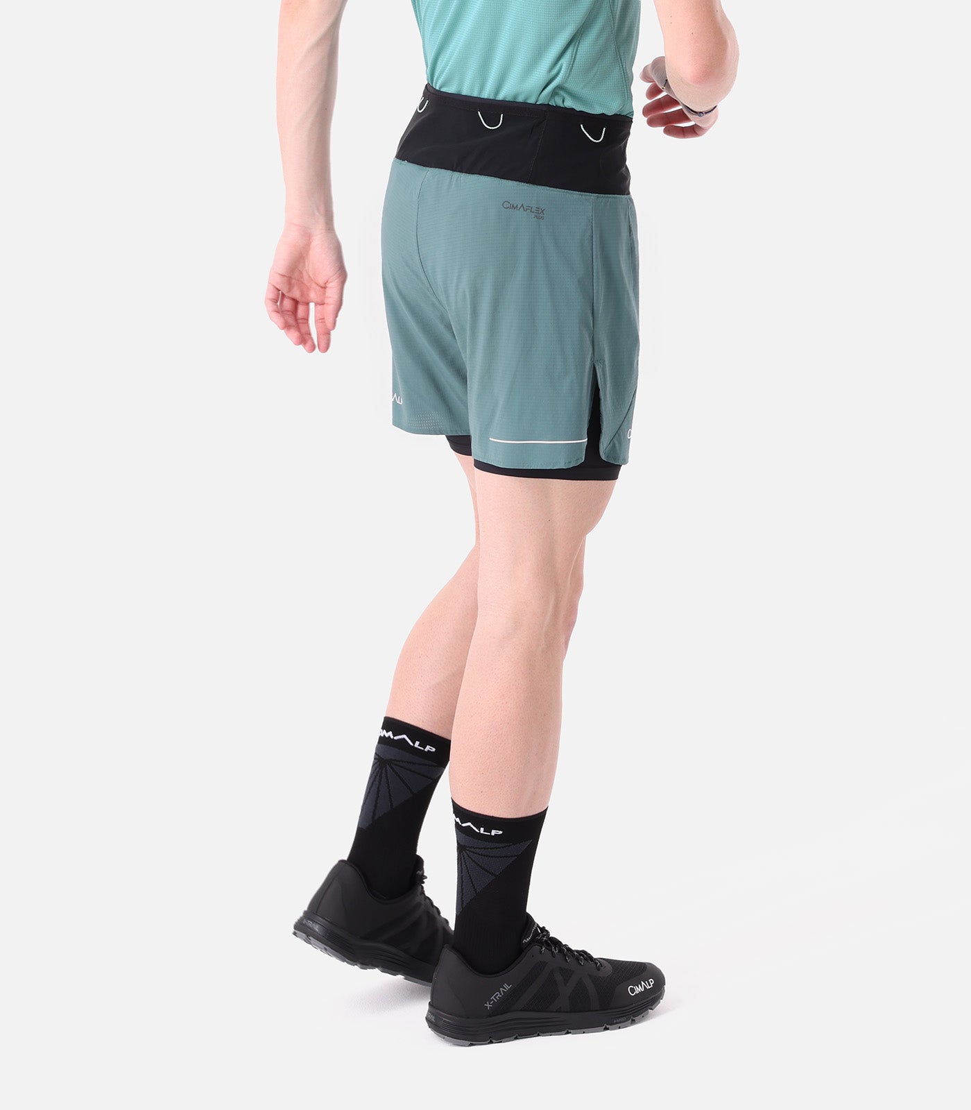 cimalp-lavaredo-2-h-short-trail-homme-2-en-1-noir image 3