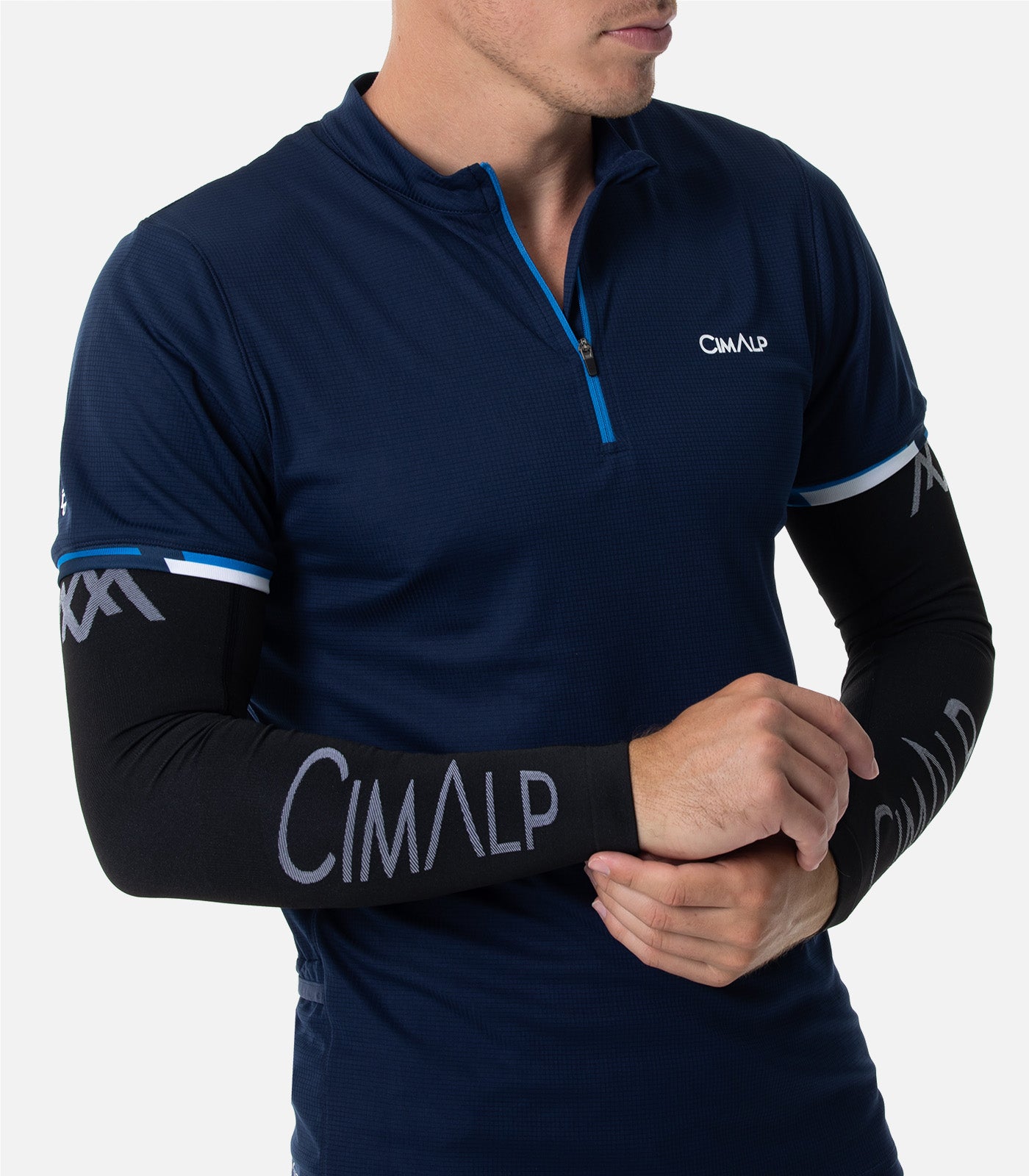 cimalp-run-sleeves-manchettes-trail-noir-thermiques image 2