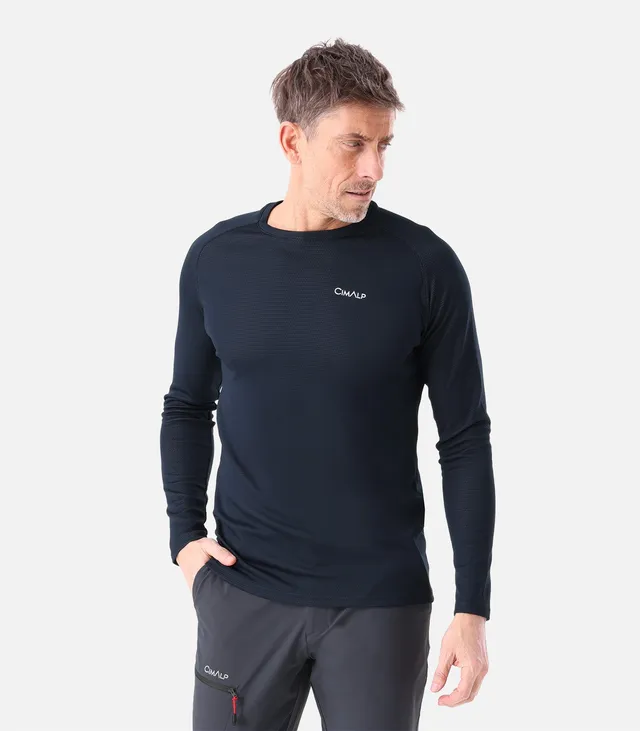 cimalp-venturi-ls-6-h-t-shirt-manches-longues-marine-s-chage-rapide image 1