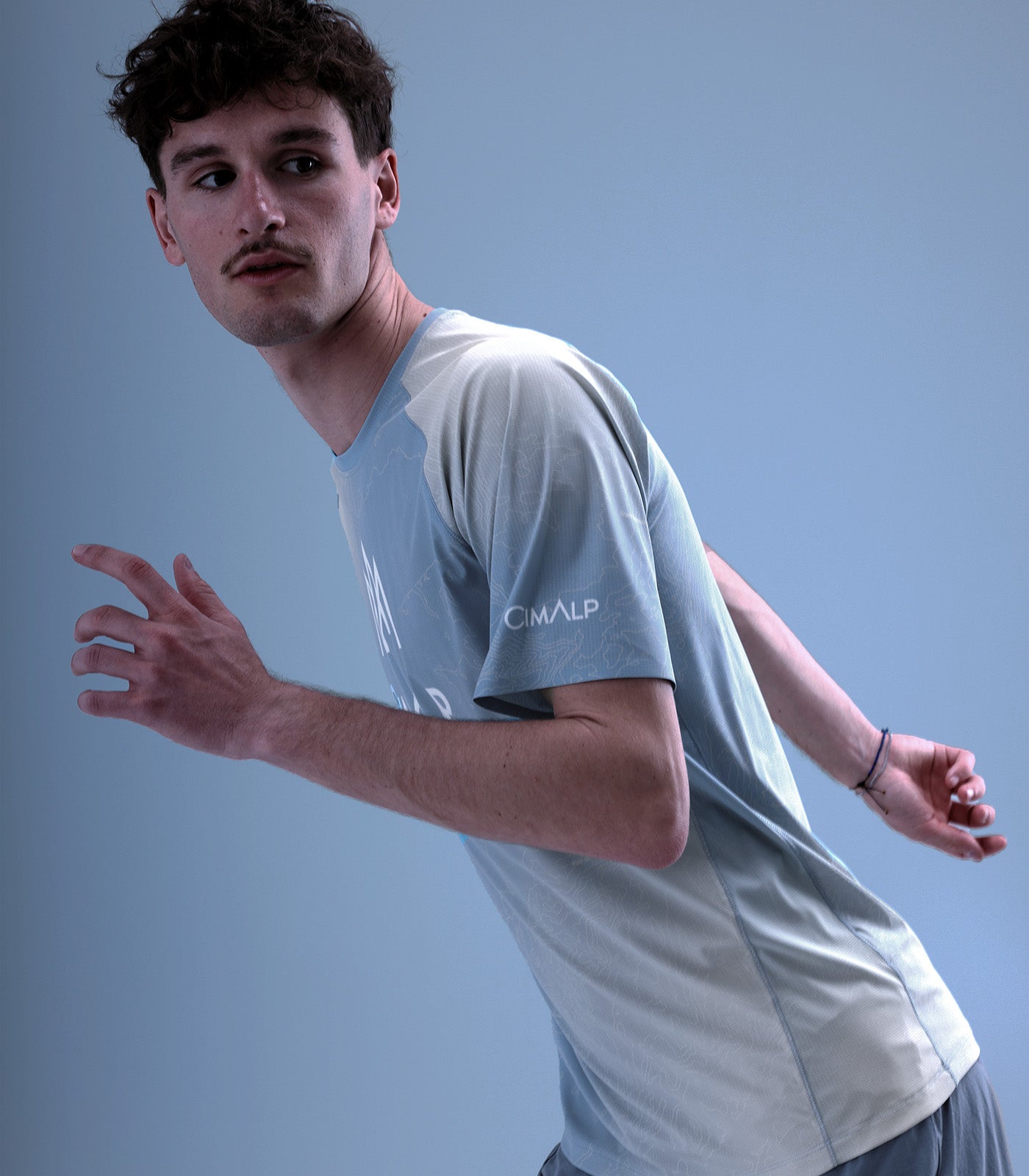 cimalp-team-4-h-t-shirt-trail-homme-bleu-gris-l-ger-105g image 7