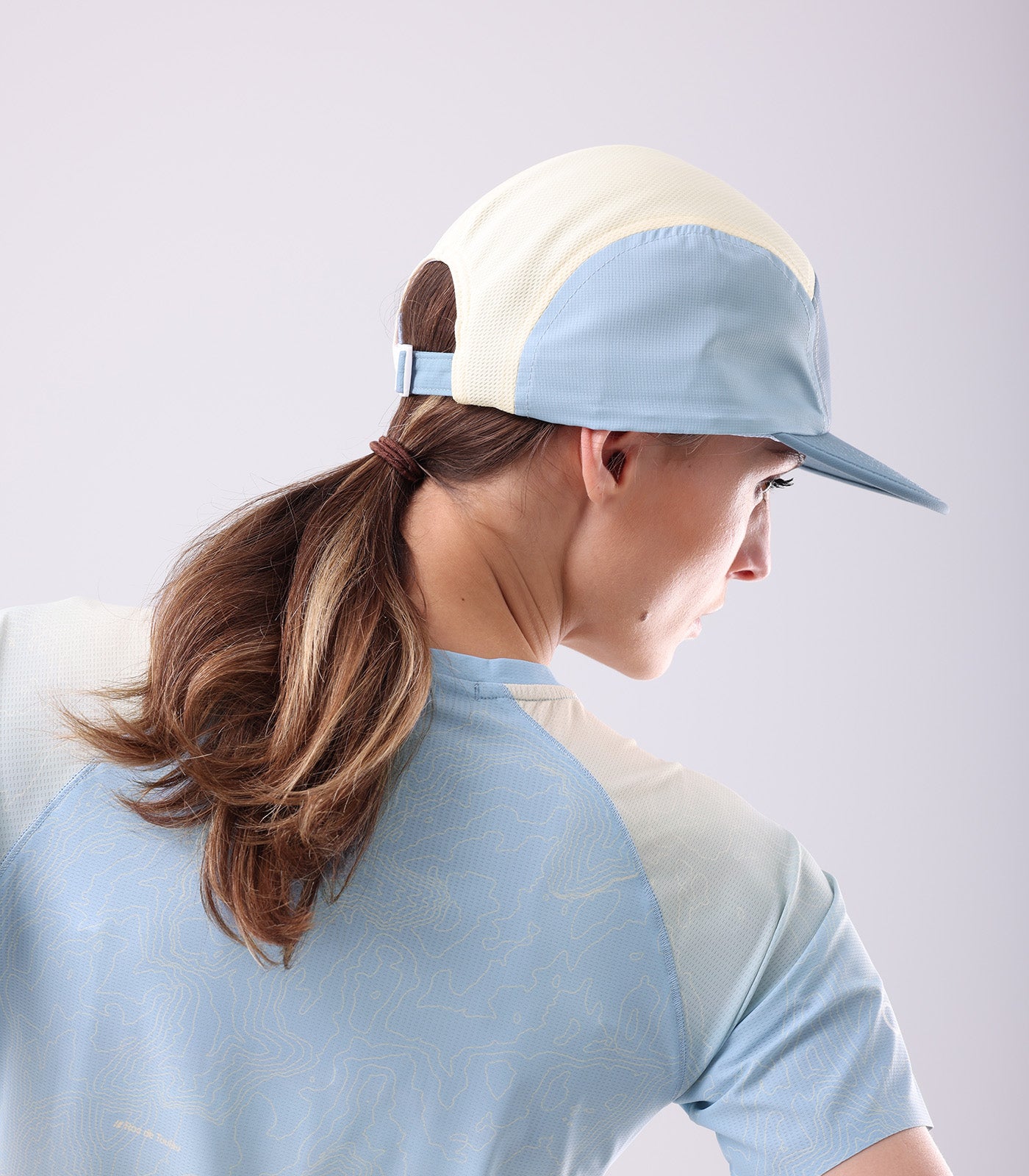 cimalp-5-panel-cap-team-casquette-trail-jaune-l-g-re image 8