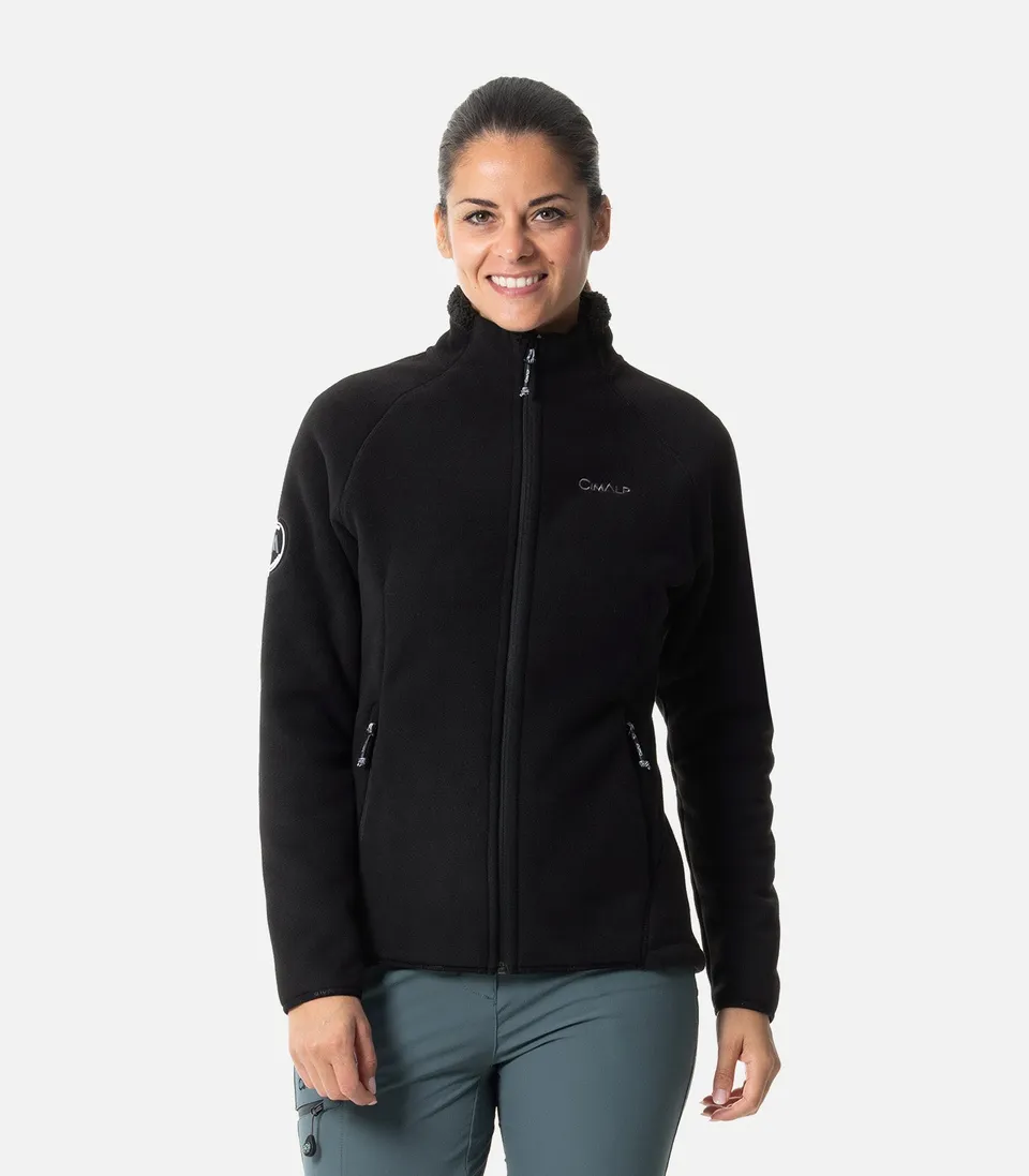 cimalp-norvege-6-f-polaire-chaude-vert-fonc-femme image 1