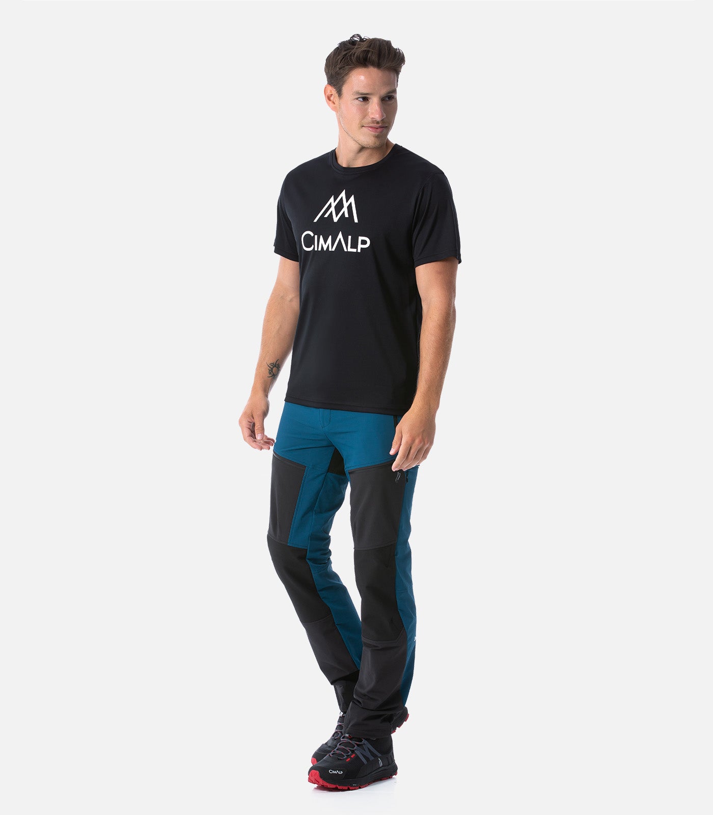 cimalp-impact-h-t-shirt-rando-homme-noir-recycl image 3