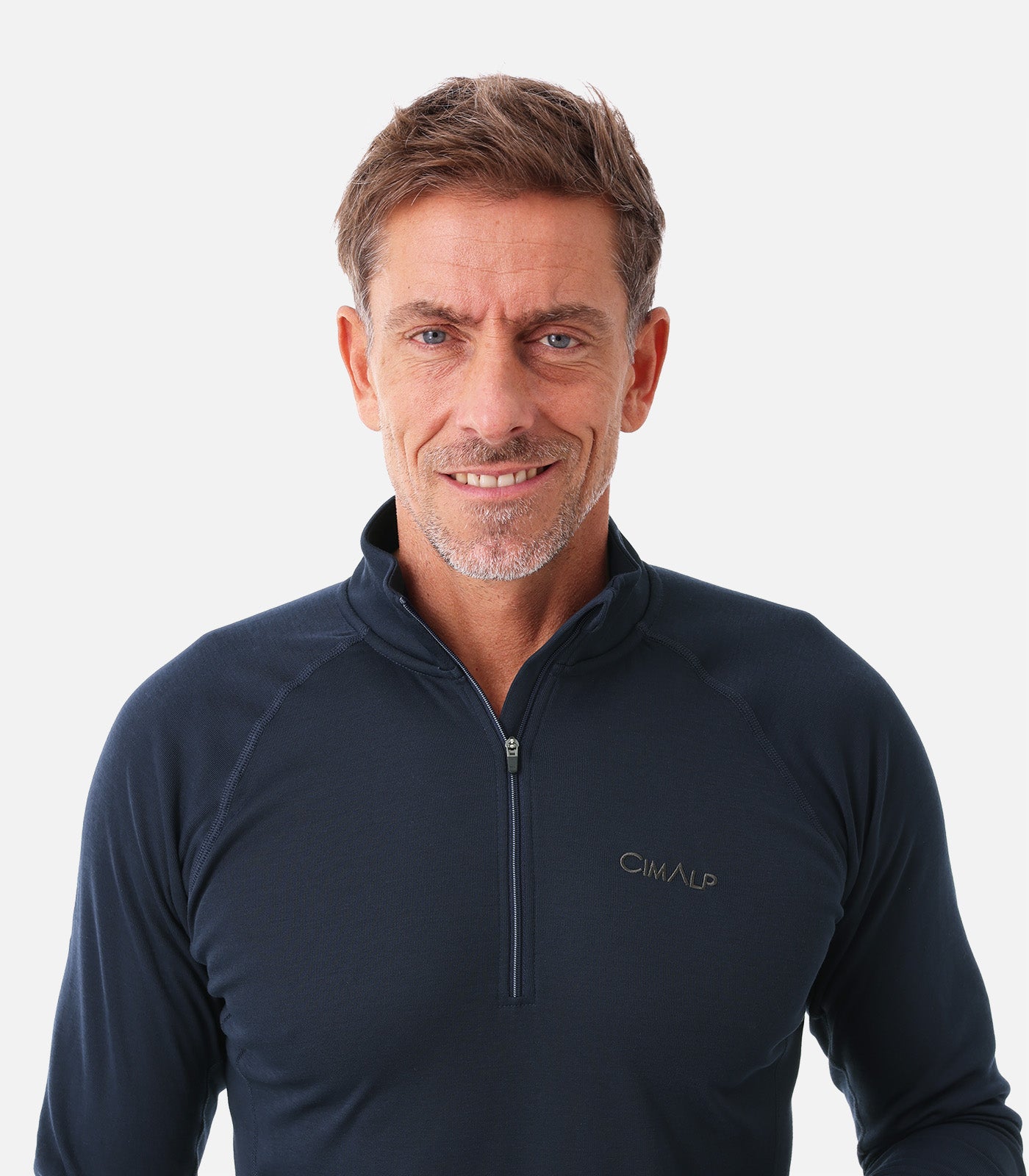 cimalp-warm-zip-5-h-sous-v-tement-thermique-homme-noir-zip image 5