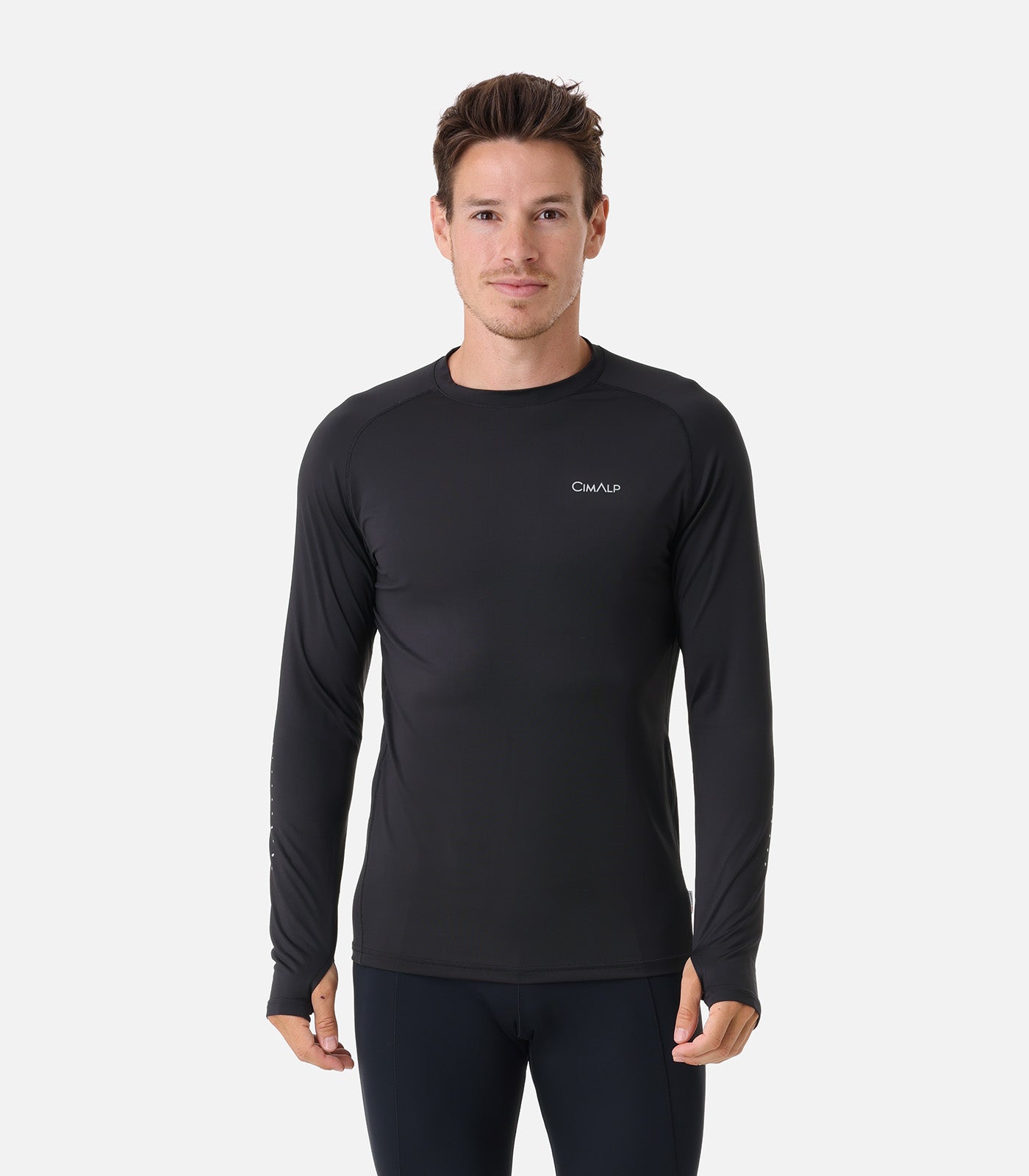 cimalp-alban-h-t-shirt-manches-longues-homme-noir image 1