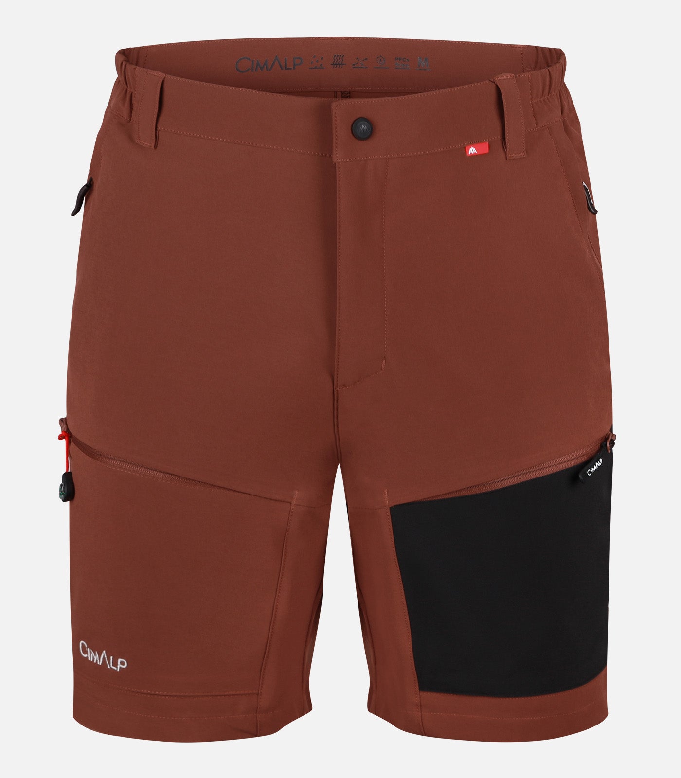 cimalp-rock-medium-2-h-short-rando-homme-marron image 8