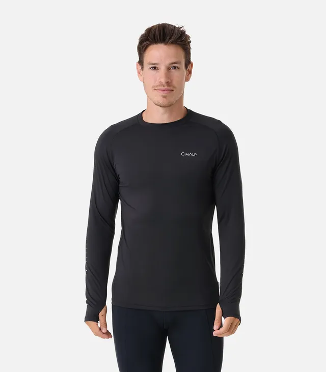 cimalp-alban-h-t-shirt-manches-longues-homme-noir image 1