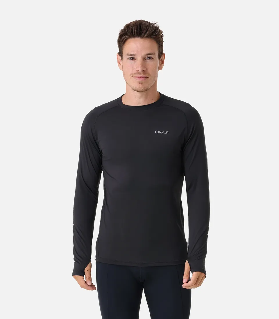 cimalp-alban-h-t-shirt-manches-longues-homme-noir image 1
