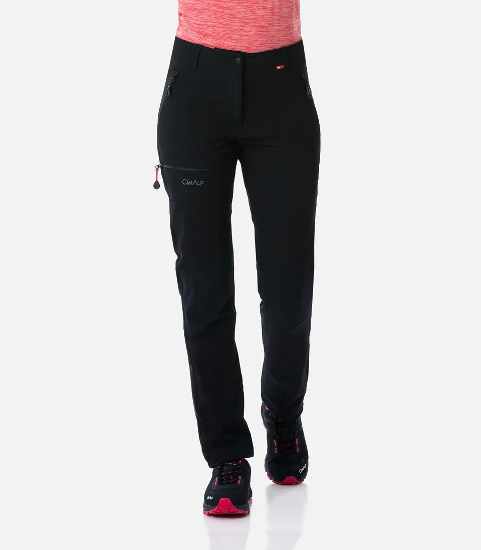 cimalp-explore-court-4-f-pantalon-rando-femme-gris-stretch image 1