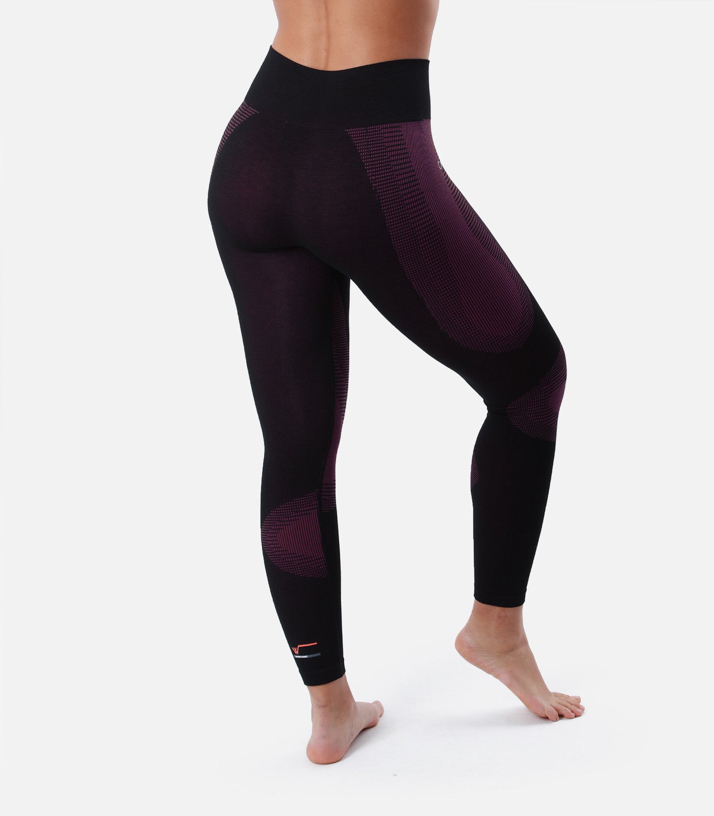 cimalp-strategic-pant-5-cale-on-thermique-noir-rose-femme image 4