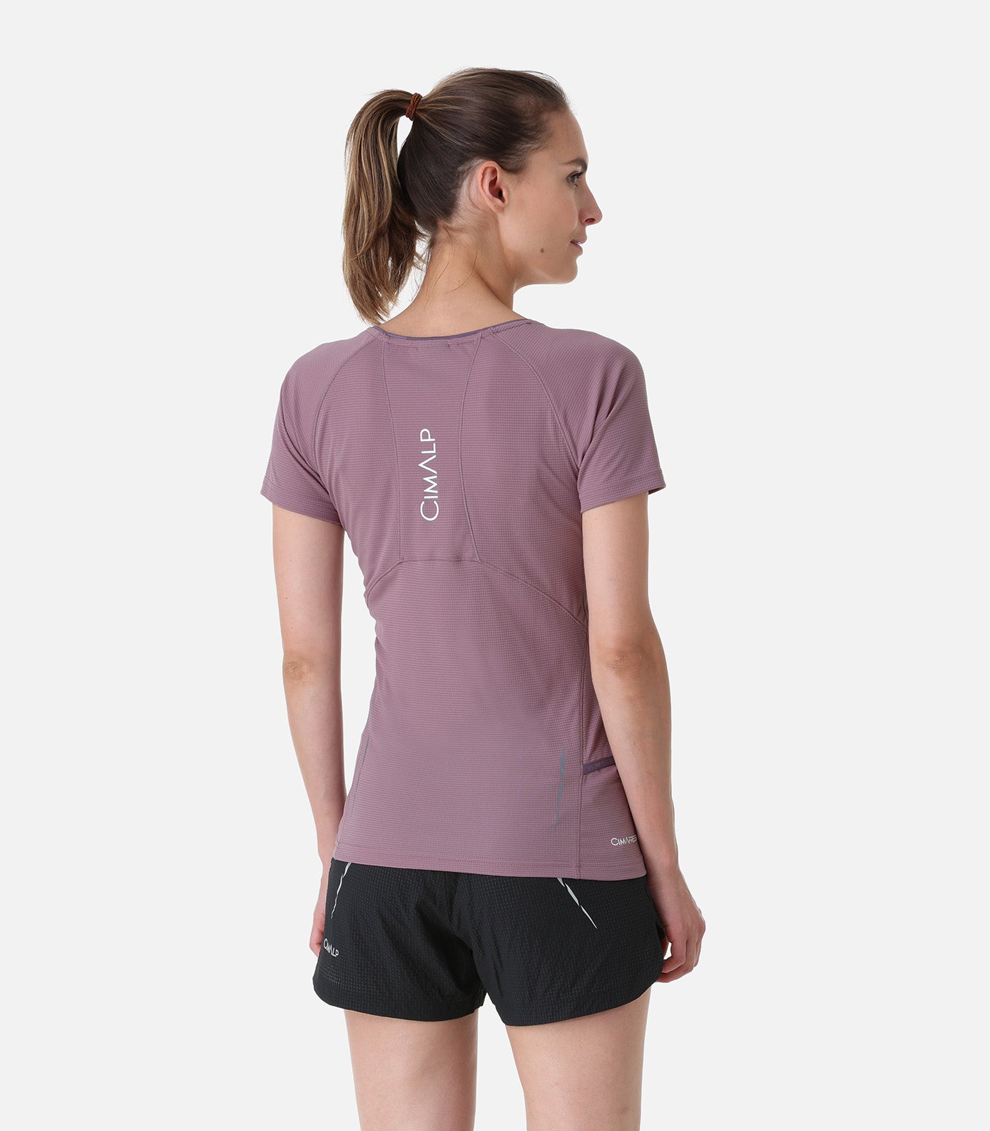 cimalp-boreon-2-f-t-shirt-trail-femme-vert-amande image 4