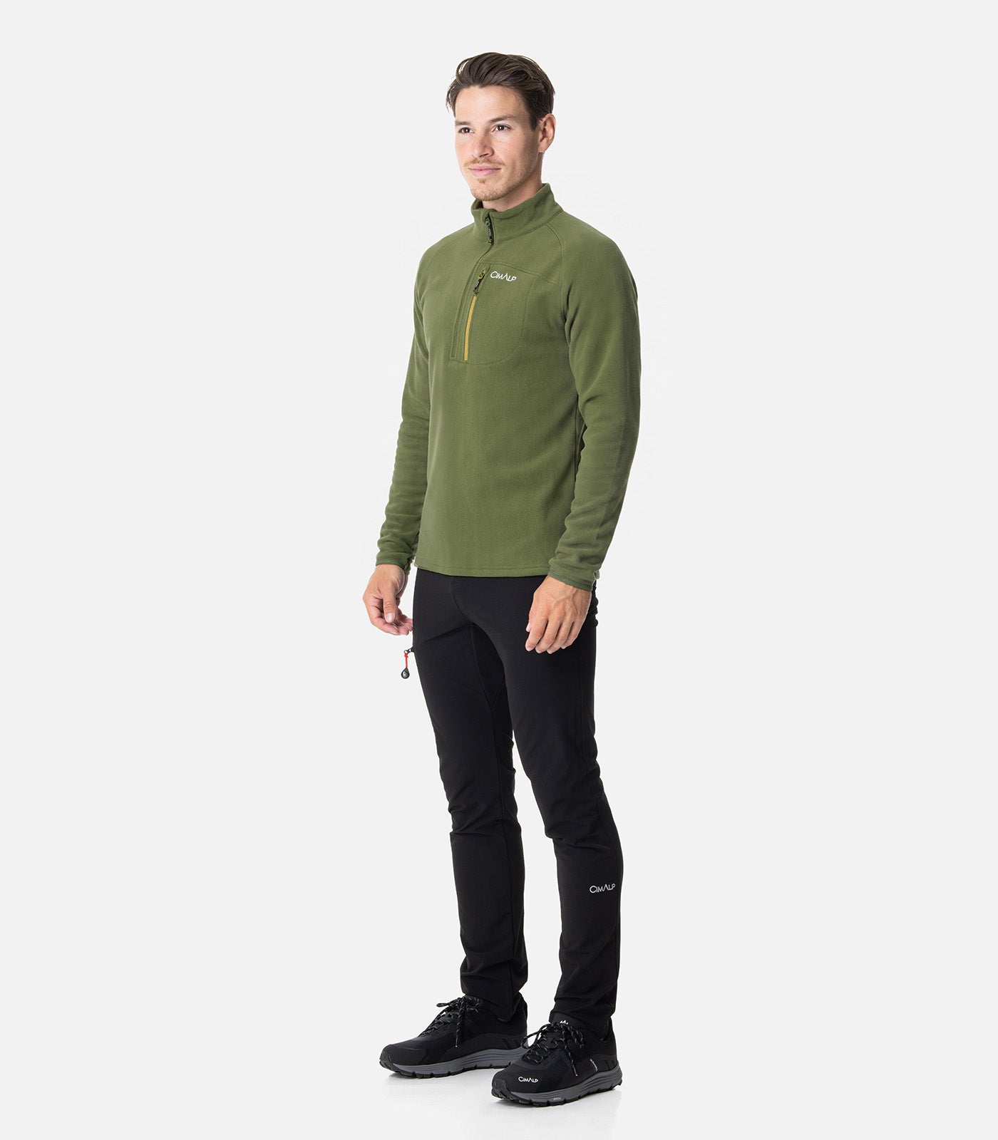 cimalp-adelie-5-h-veste-polaire-homme-kaki-chaude image 3