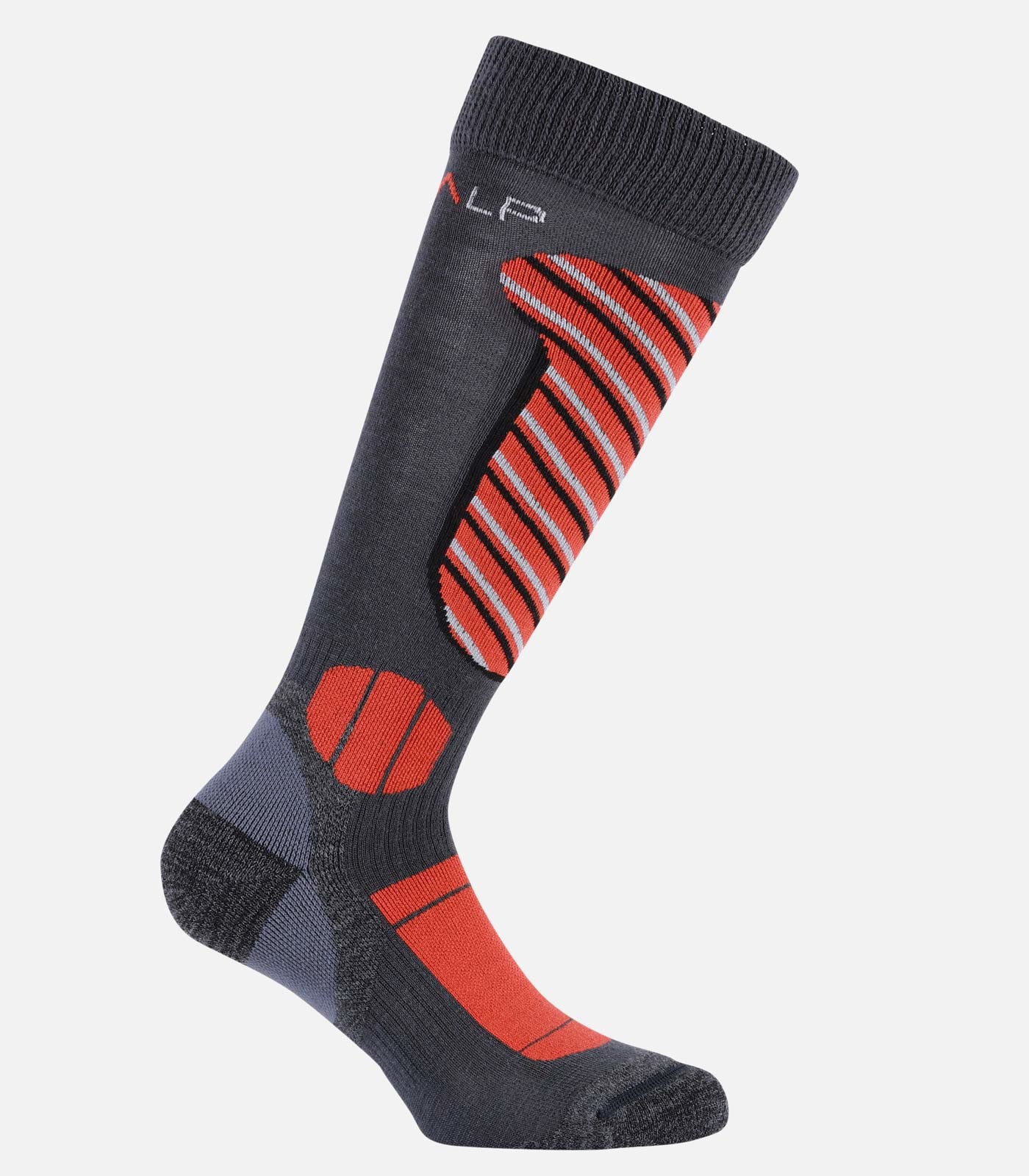 cimalp-x-tech-ski-chaussettes-ski-orange-laine-m-rinos image 2