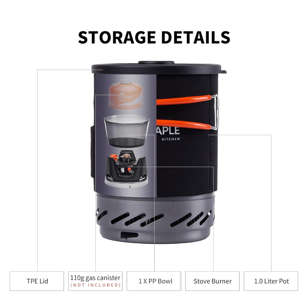 firemaple-star-x1-1l-syst-me-cuisson-r-chaud-noir image 3