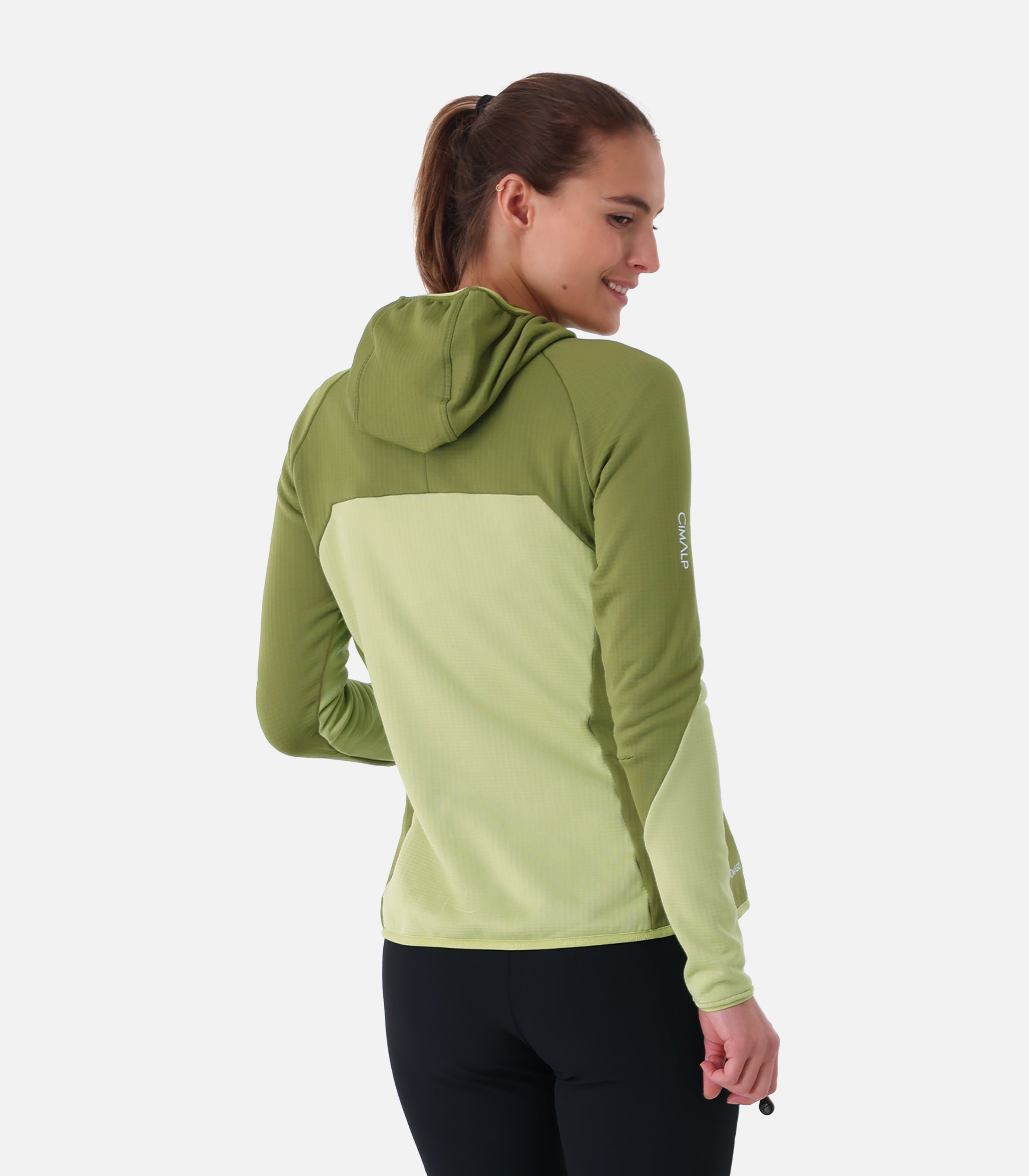 cimalp-torre-2-f-polaire-seconde-couche-kaki-femme image 8
